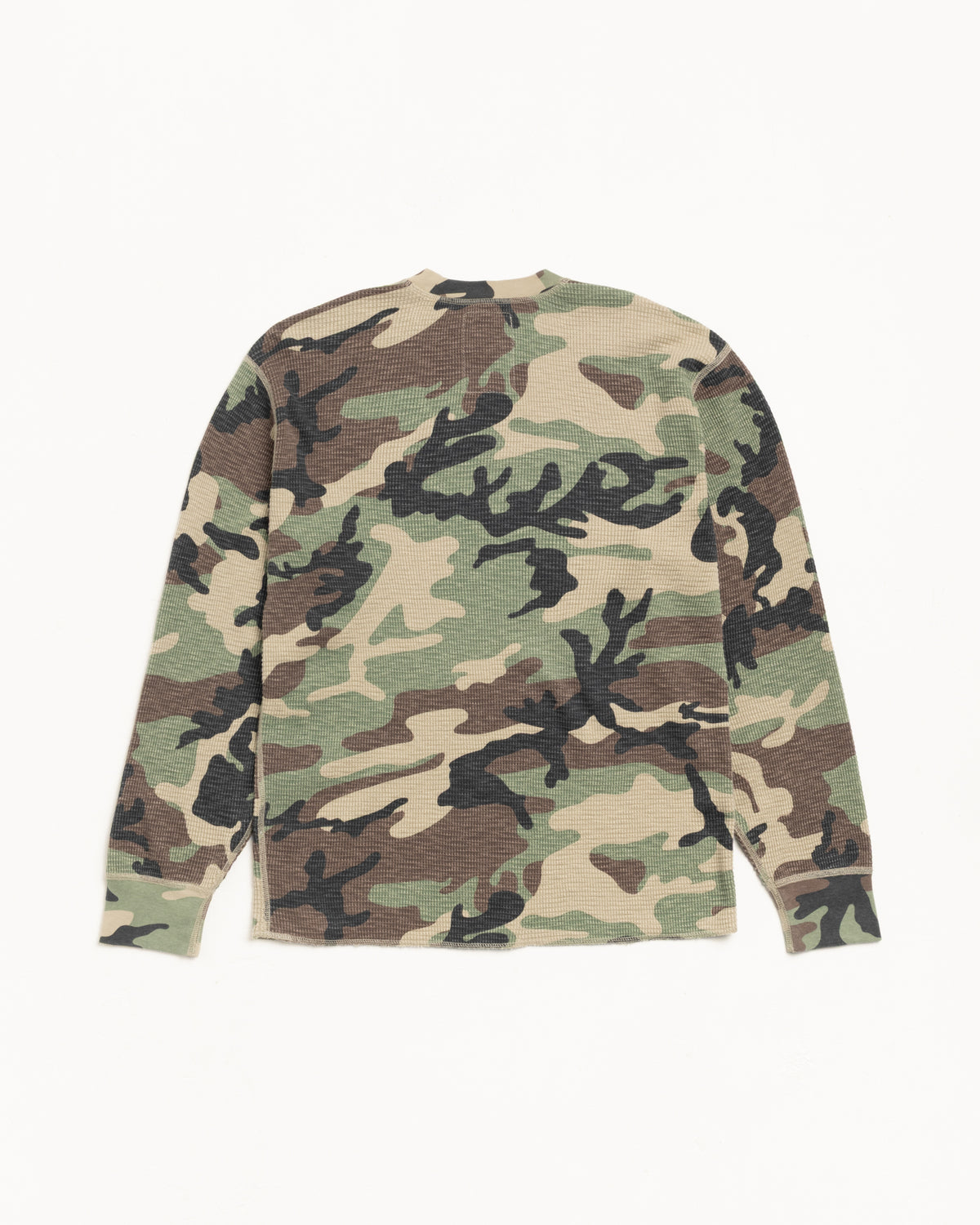 Pigment Dyed LS Thermal – Camo | Tops & Knits | Stüssy