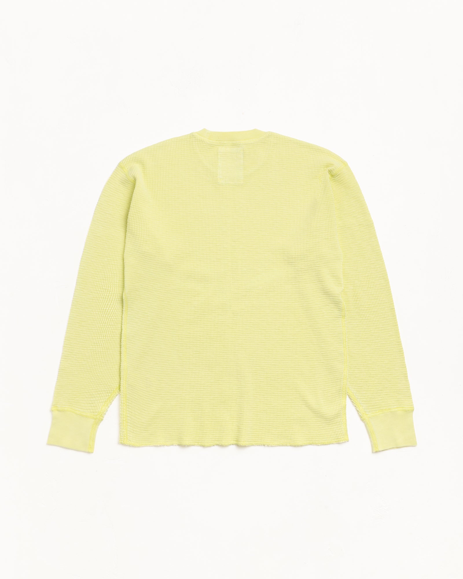 Pigment Dyed LS Thermal – Lime | Tops & Knits | Stüssy
