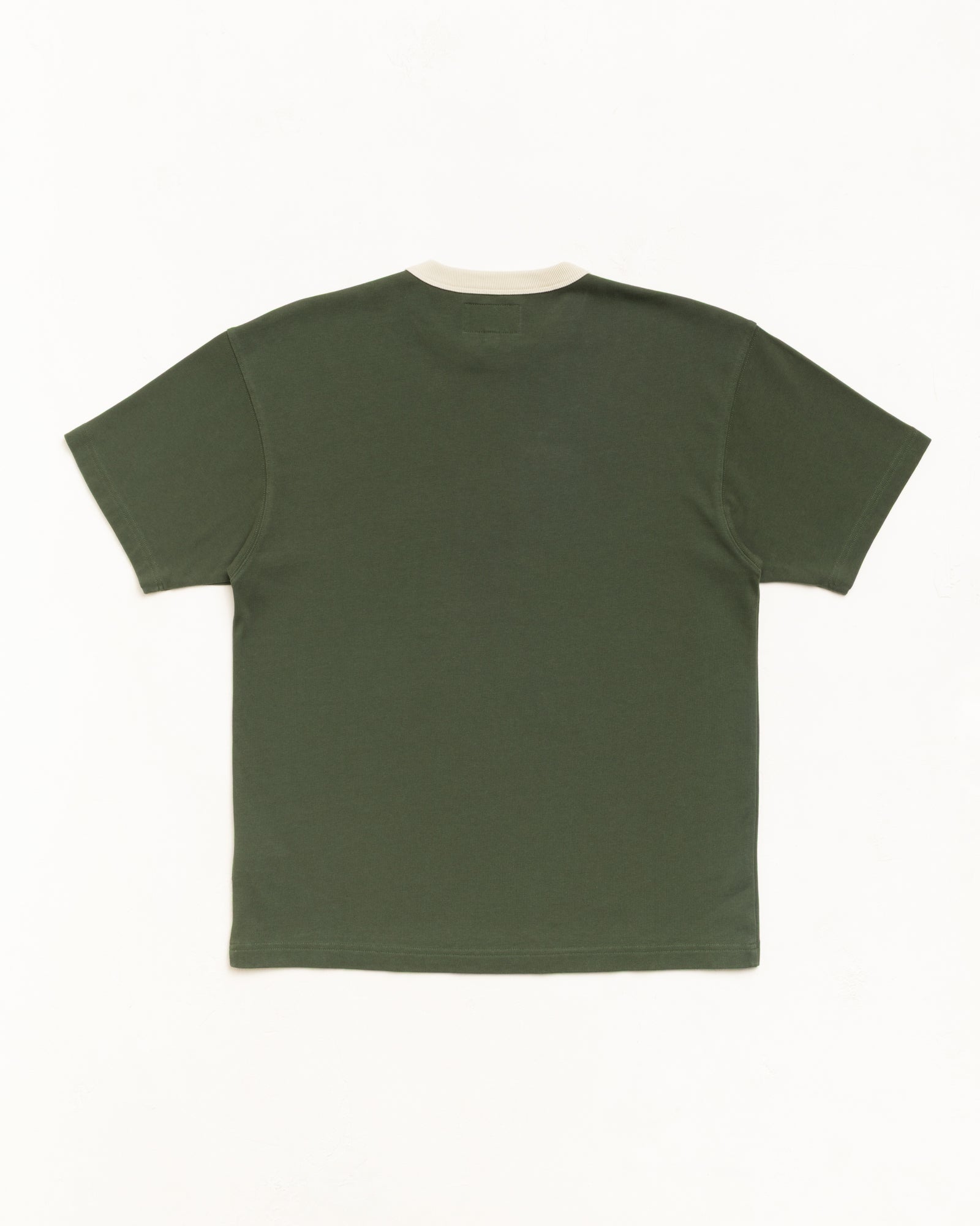 Ss Ringer Tee Unisex Short Sleeve In Olive