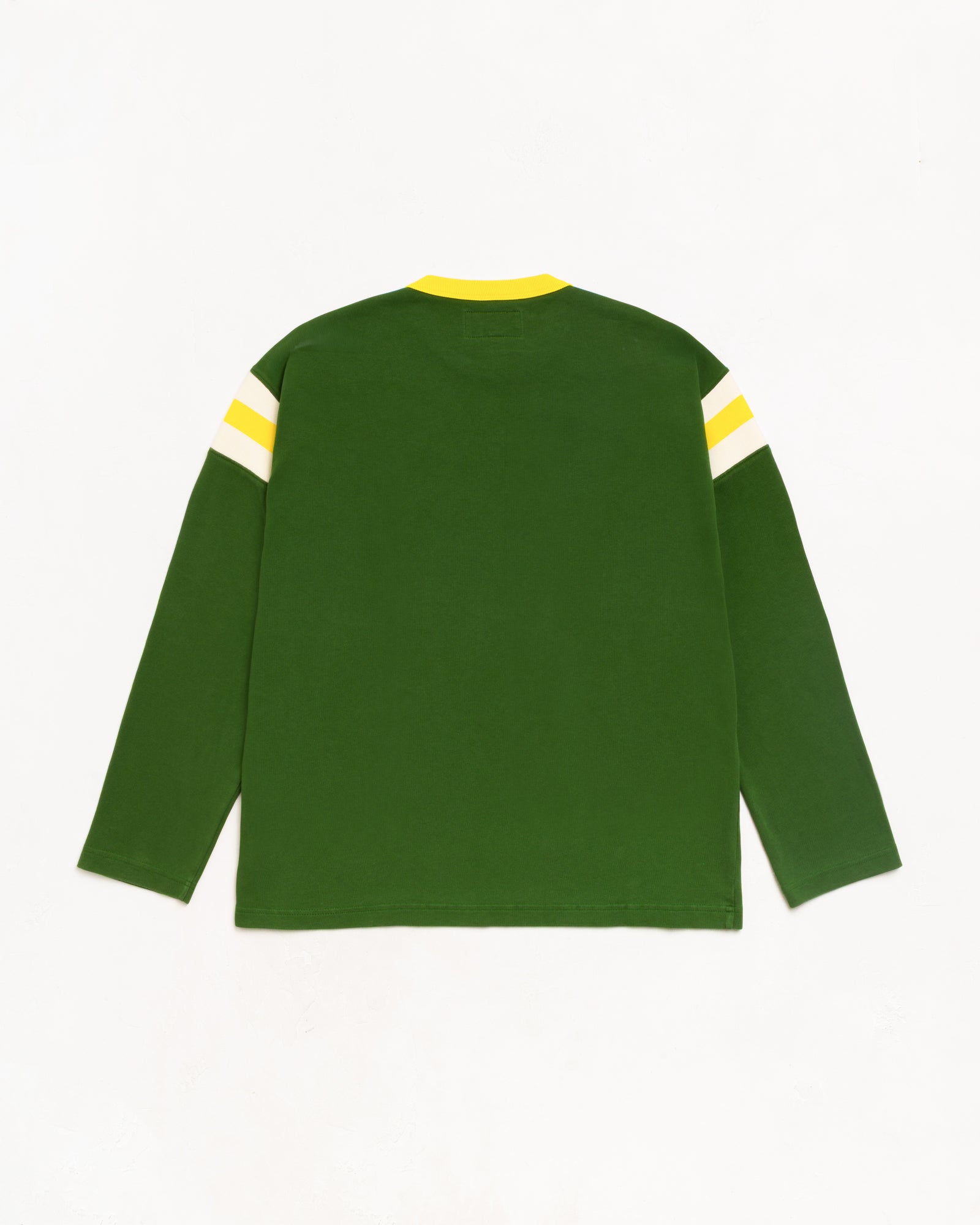 LS Ringer Tee - Green | Tops & Shirts | Stüssy