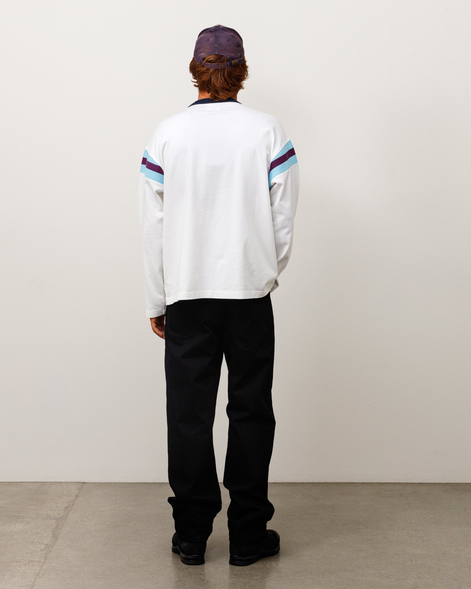 LS Ringer Tee - White | Tops & Shirts | Stüssy