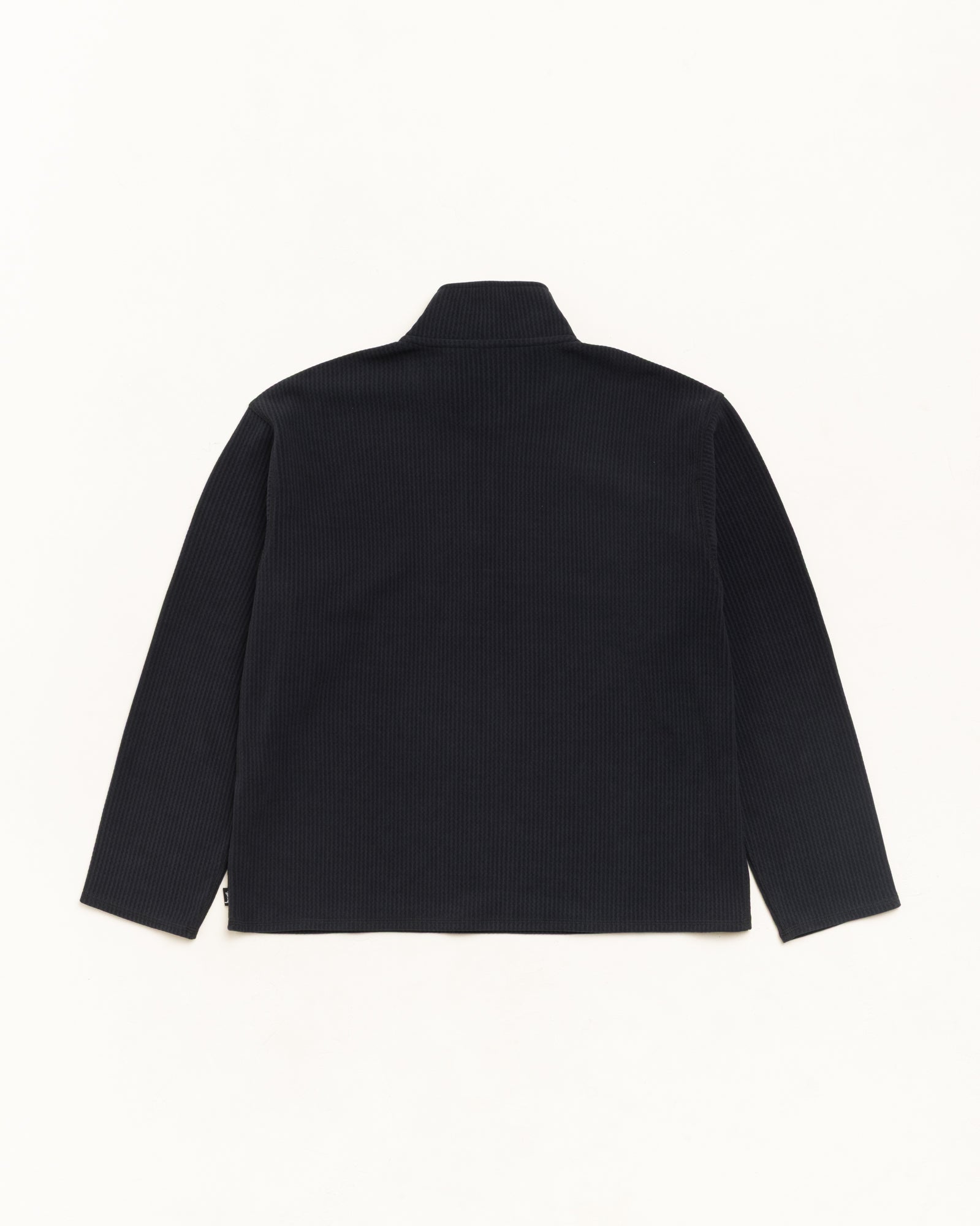 Half Zip Thermal Mock Neck - Black | Tops & Knits | Stüssy