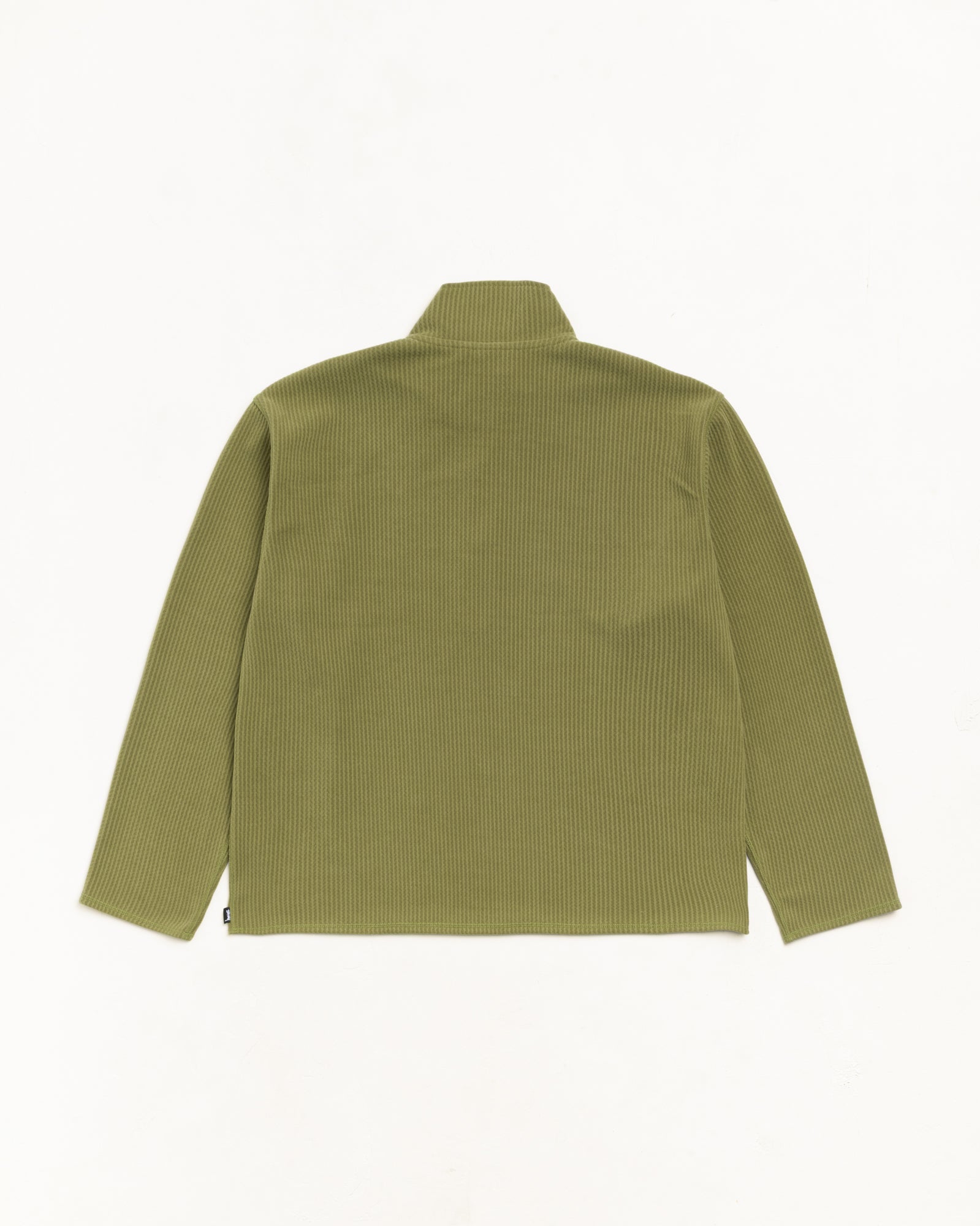 Half Zip Thermal Mock Neck - Olive | Tops & Knits | Stüssy