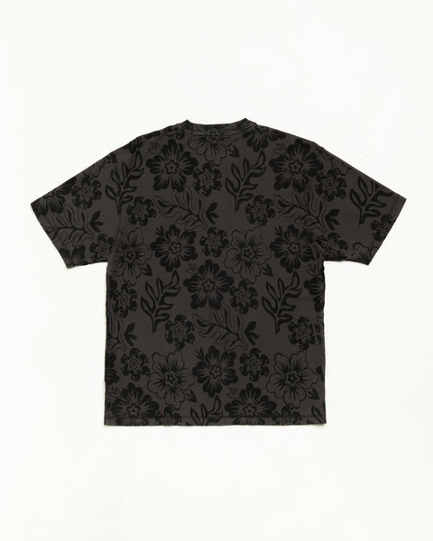 Lazy Floral Tee Tee in the color Vintage Black