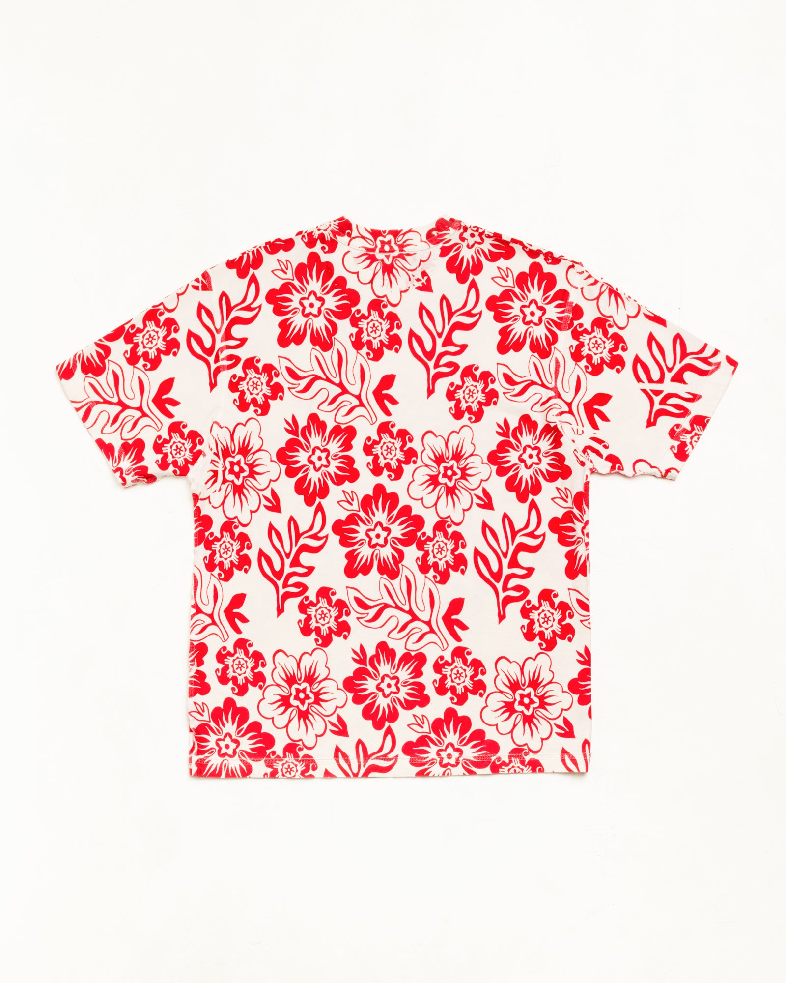 Lazy Floral Tee - White | Tops & Shirts | Stüssy