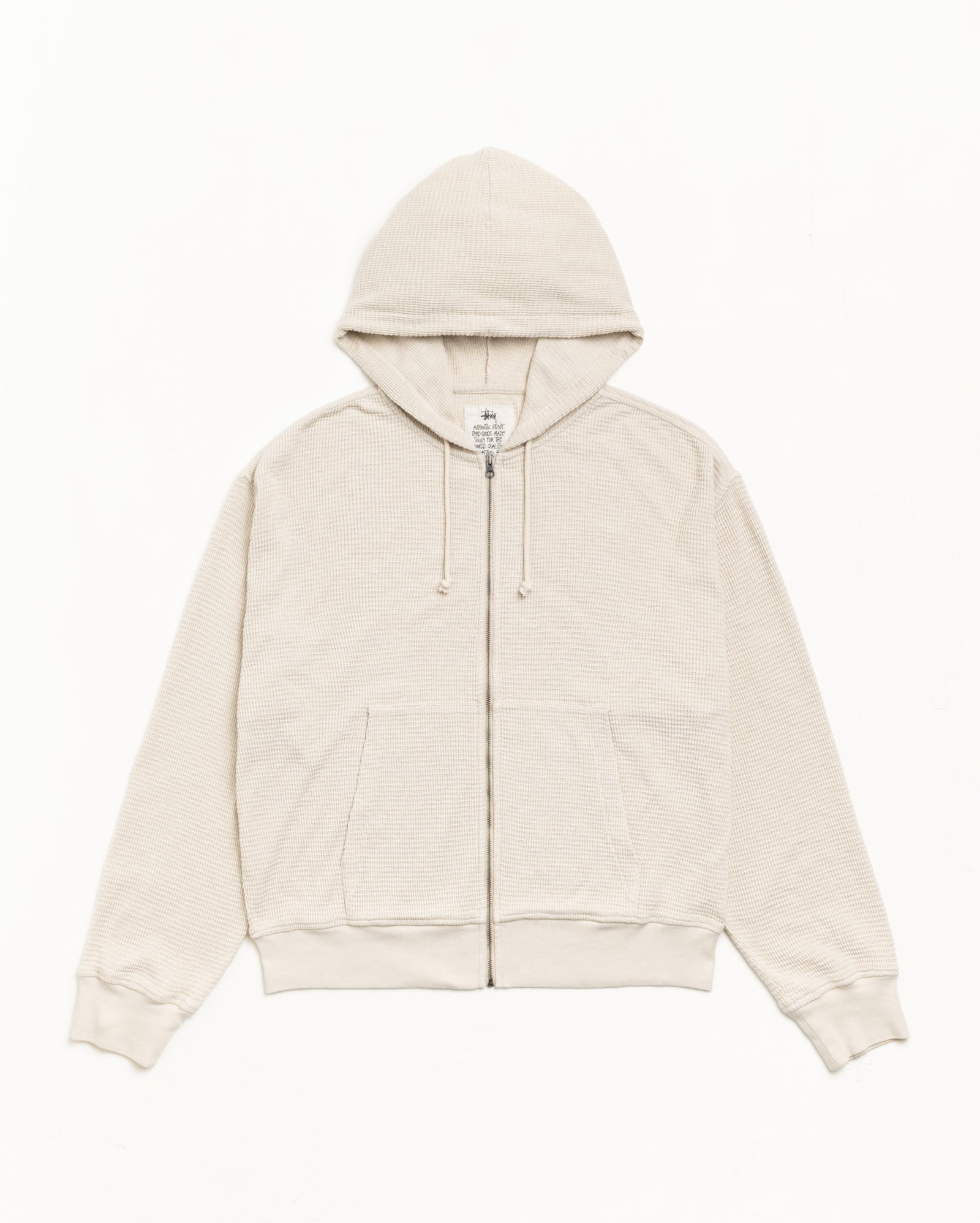 Lightweight Thermal Hoodie in Bone