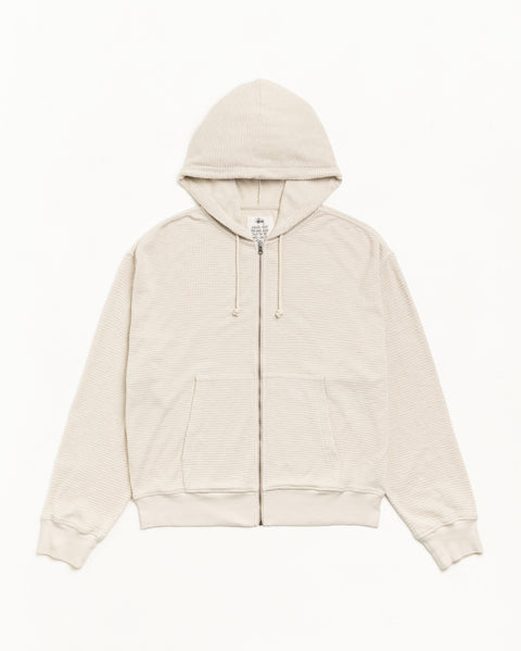 Lightweight Thermal Hoodie in Bone