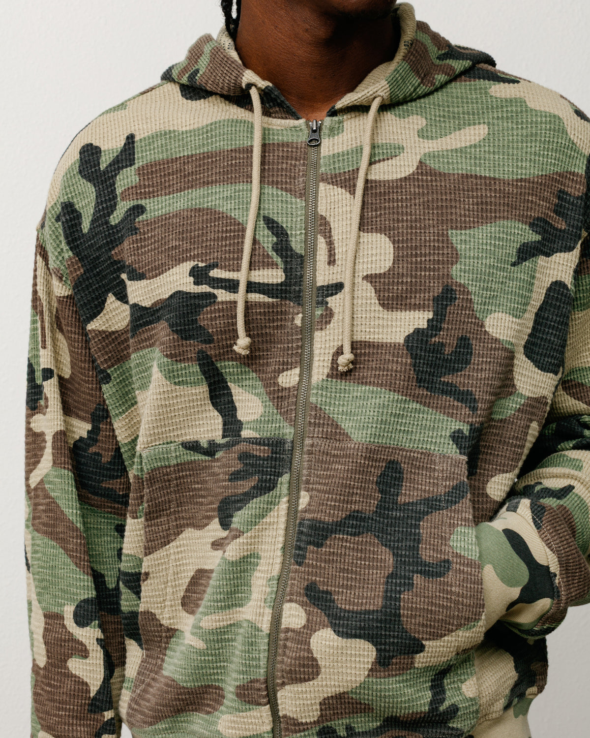 Lightweight Thermal Hoodie – Camo | Tops & Knits | Stüssy