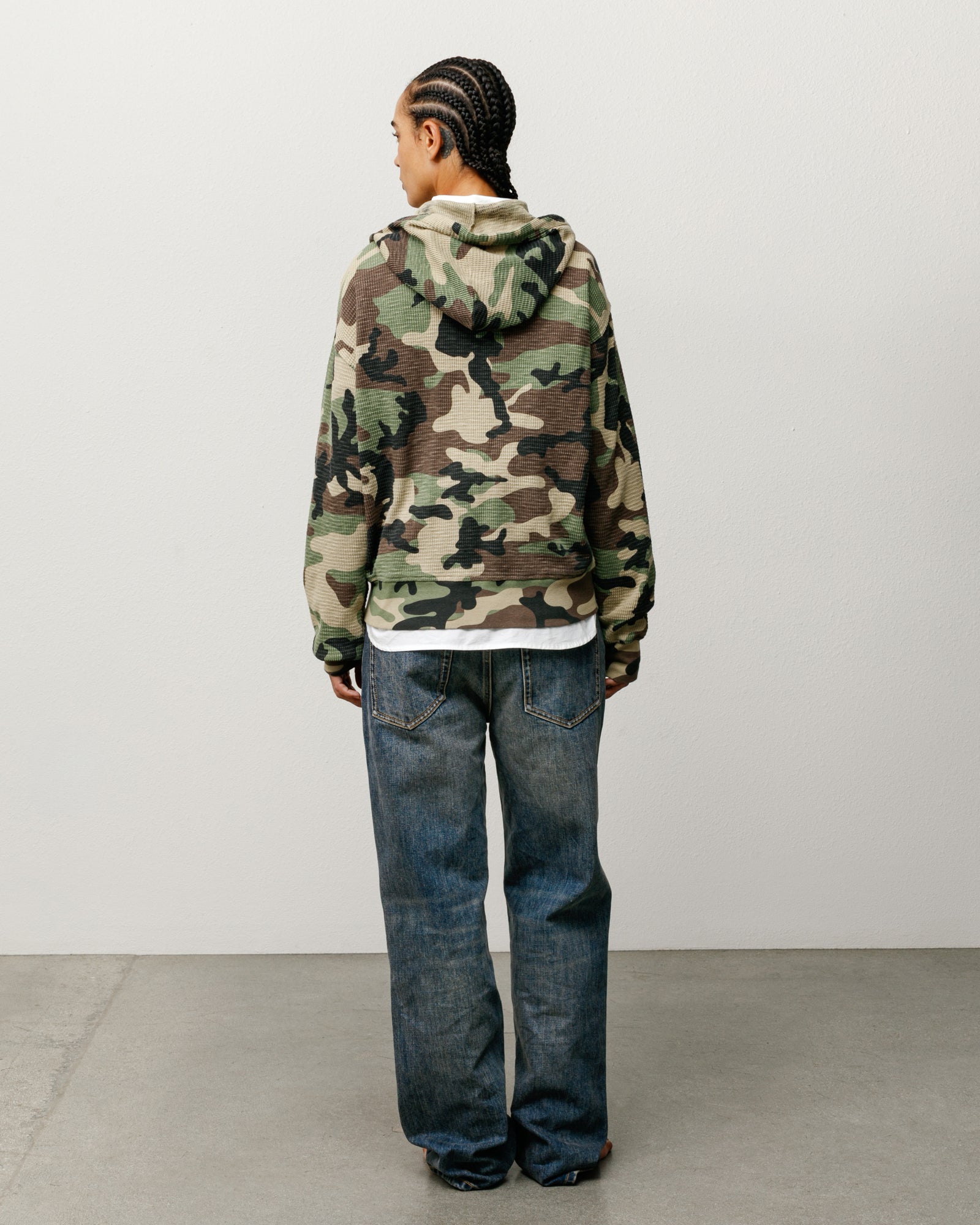 Lightweight Thermal Hoodie in Camo