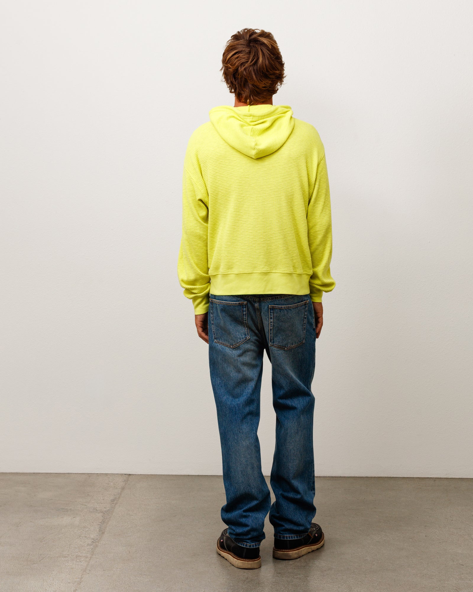 Lightweight Thermal Hoodie - Lime | Tops & Knits | Stüssy