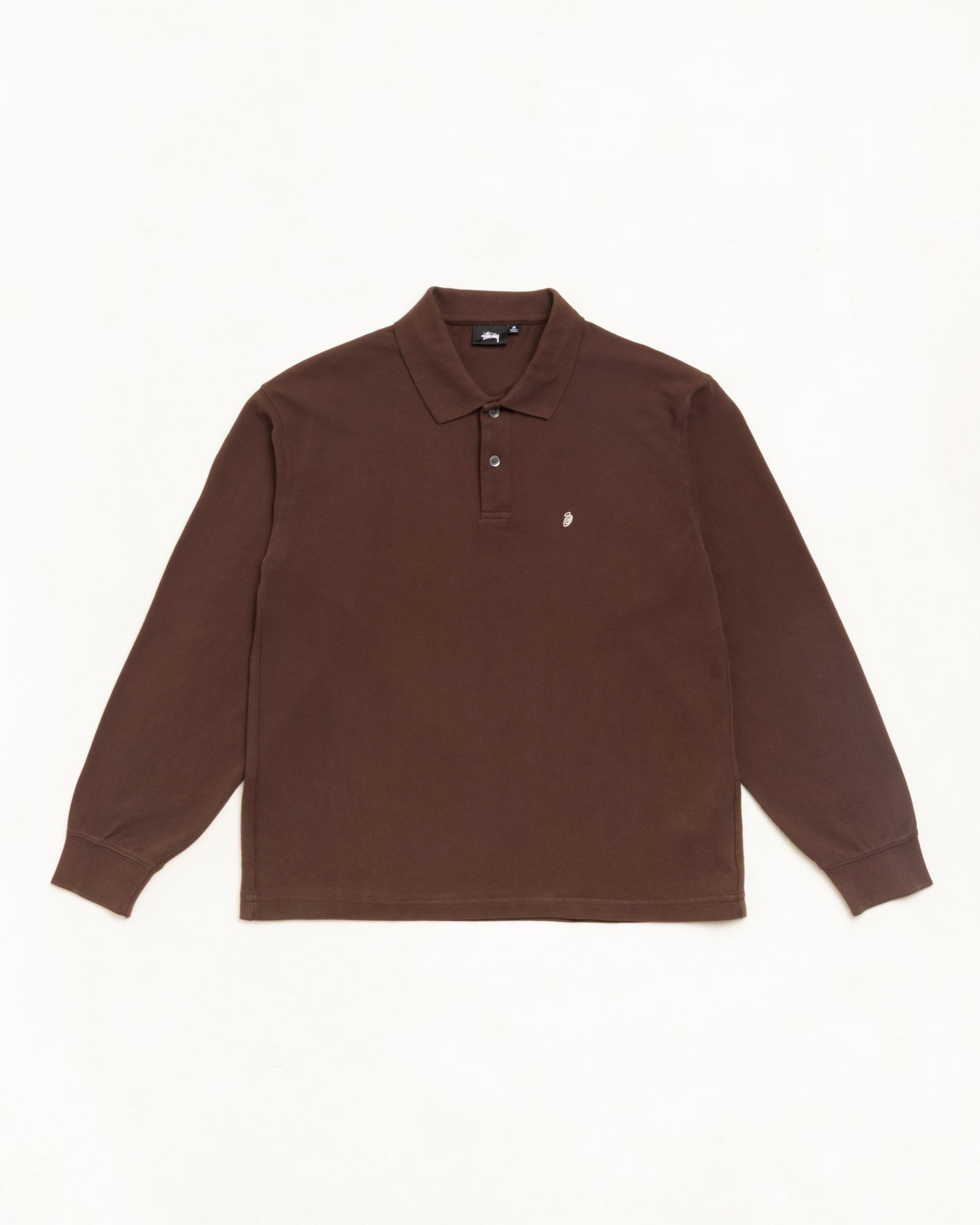 Ls Classic Pique Polo Unisex Short Sleeve In Brown