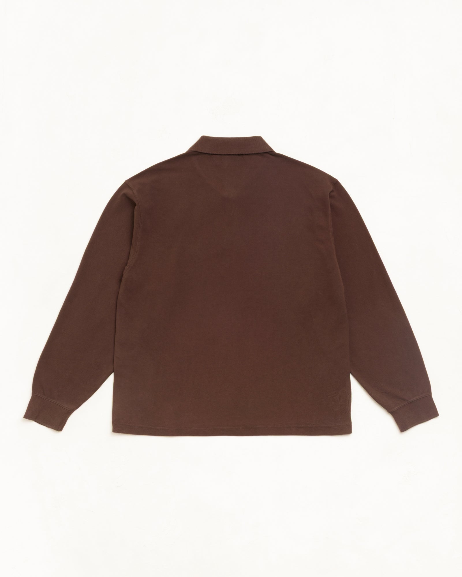 Ls Classic Pique Polo Unisex Short Sleeve In Brown