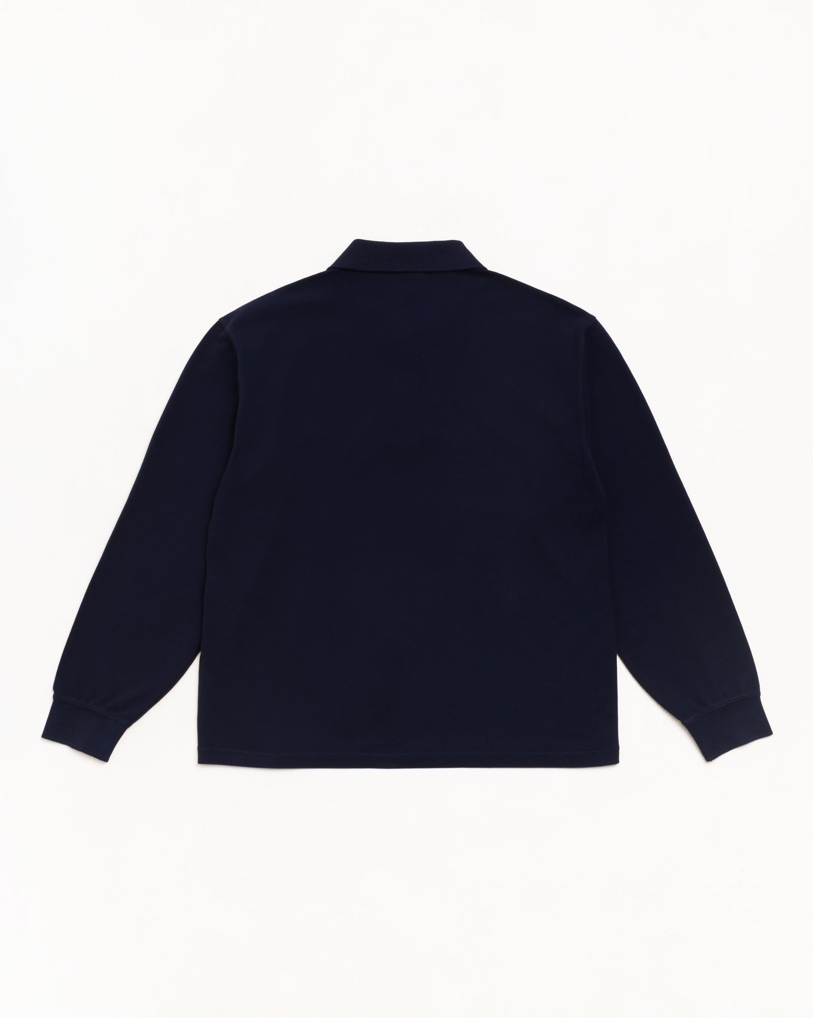 Classic Pique LS Polo - Navy | Tops & Knits | Stüssy