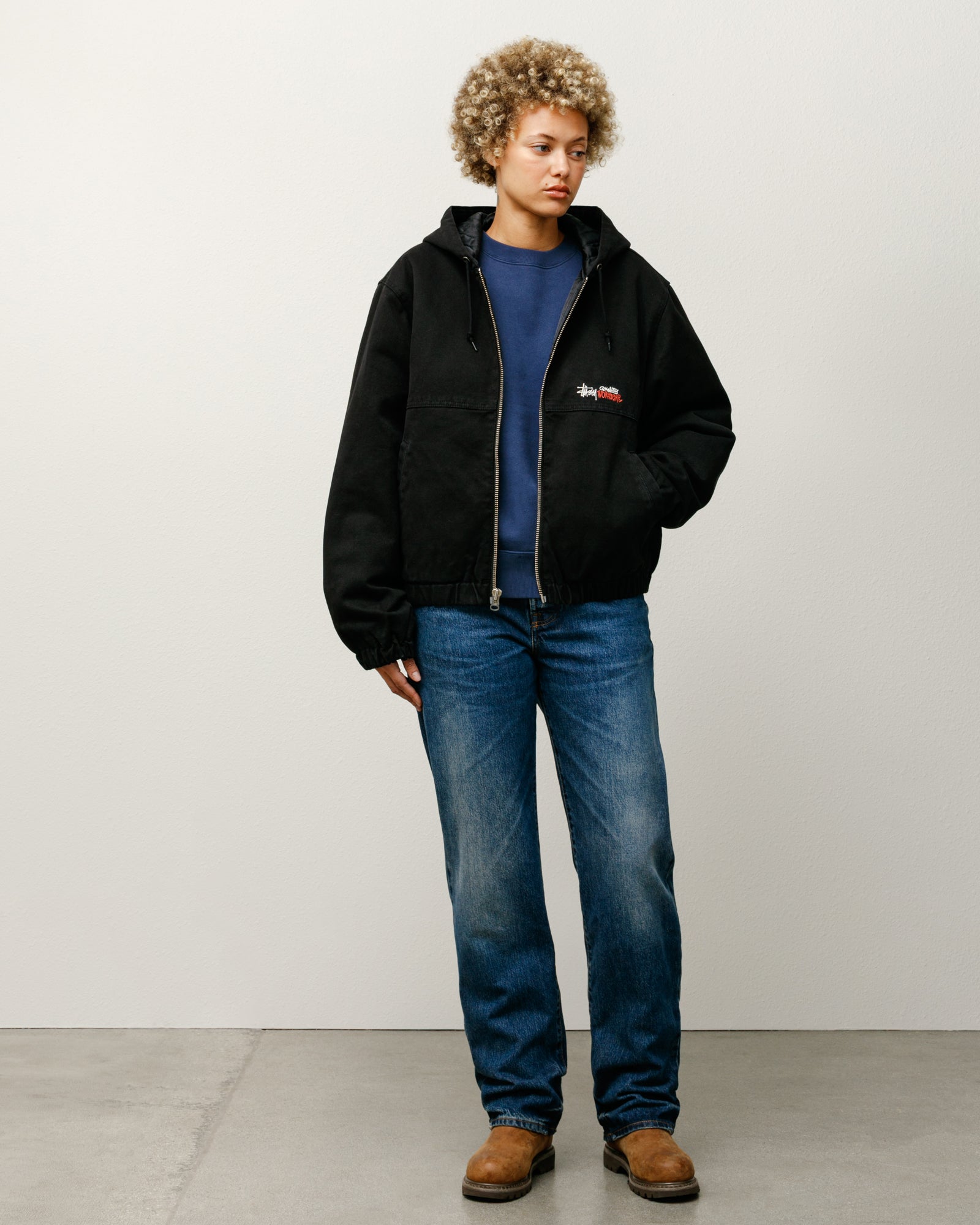 Stussy Quality Workgear ブラックジャケット Lサイズ Insulated Work Jacket Canvas – Black | Outerwear | Stüssy