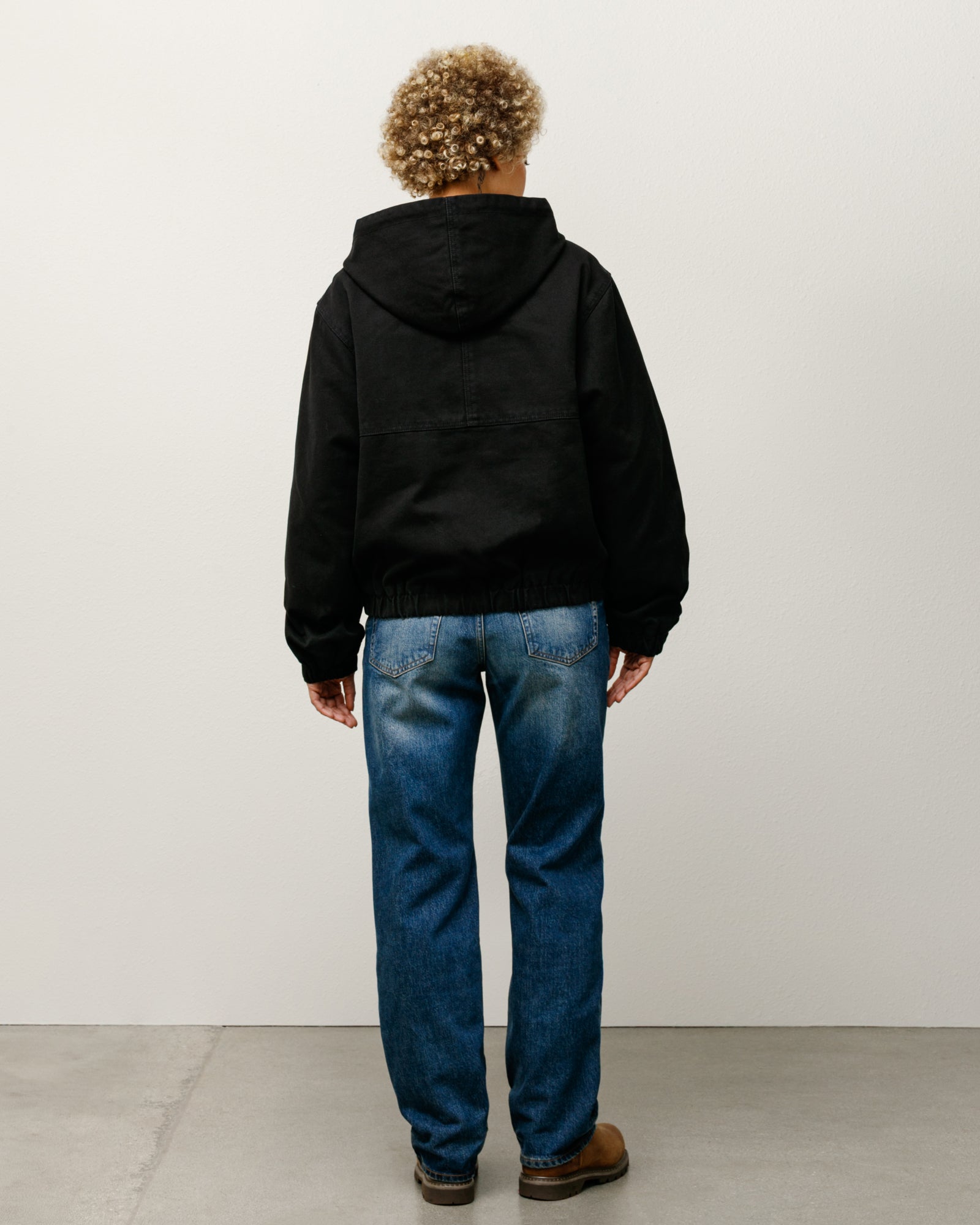 【激レア】22AW Stüssy canvas work jacket ブラック Stussy Work Canvas Needle Punch Jacket Black Men's - SS24 - US