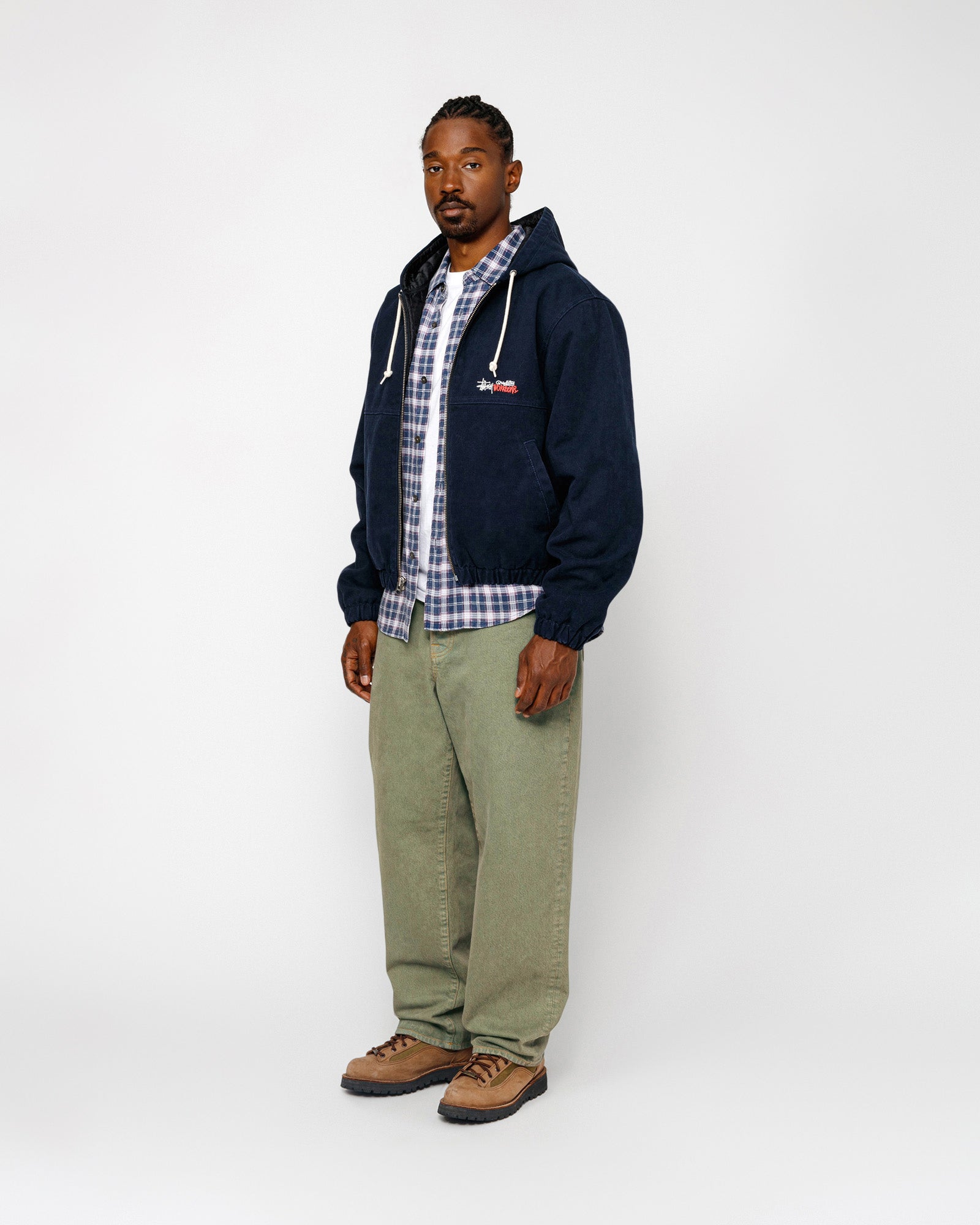 Work Jacket Insulated Canvas in navy – Stüssy
