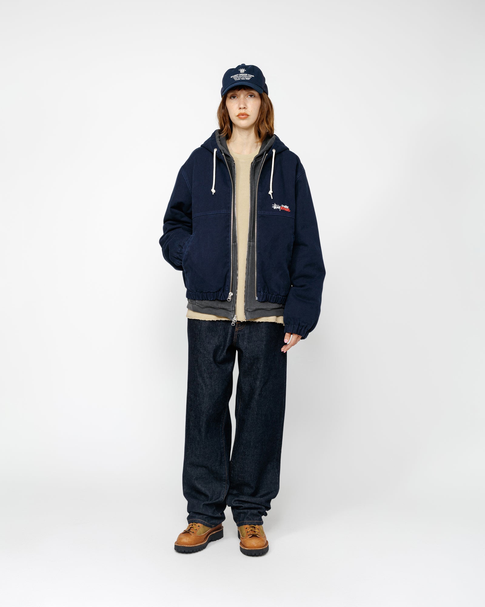 Work Jacket Insulated Canvas in navy – Stüssy 