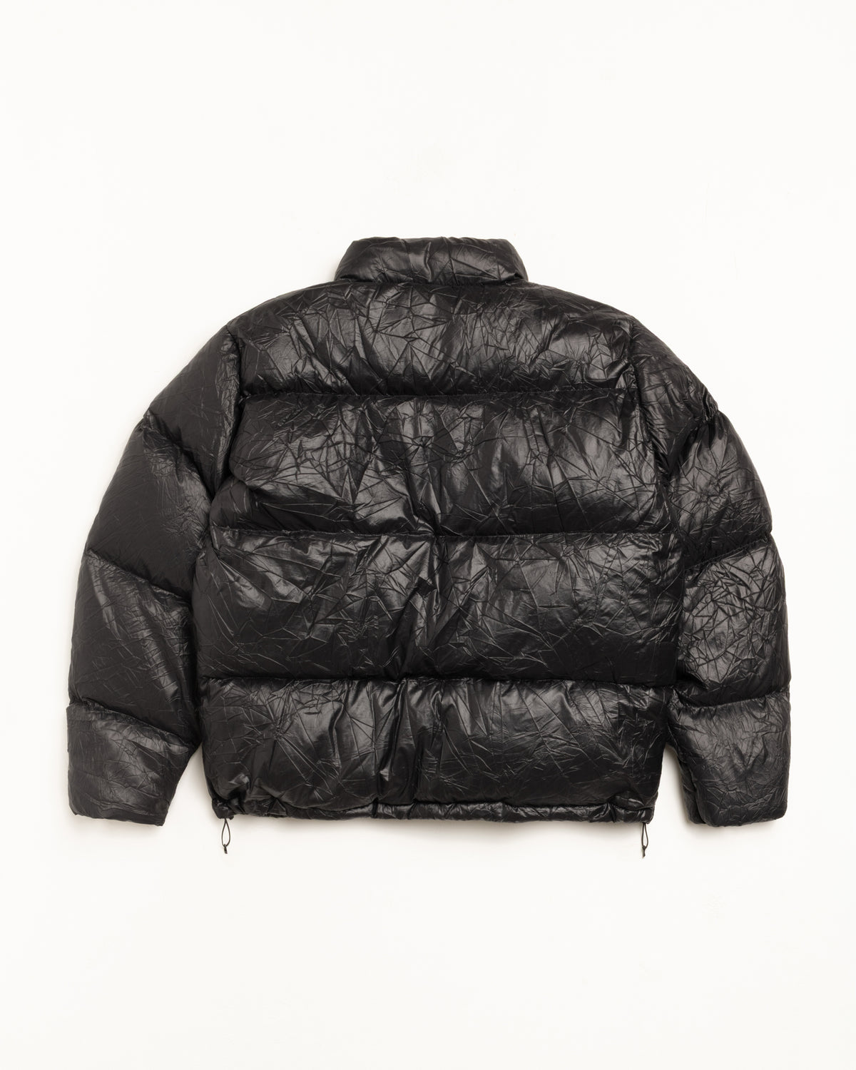 Down Puffer Wrinkled Nylon – Black | Outerwear | Stüssy