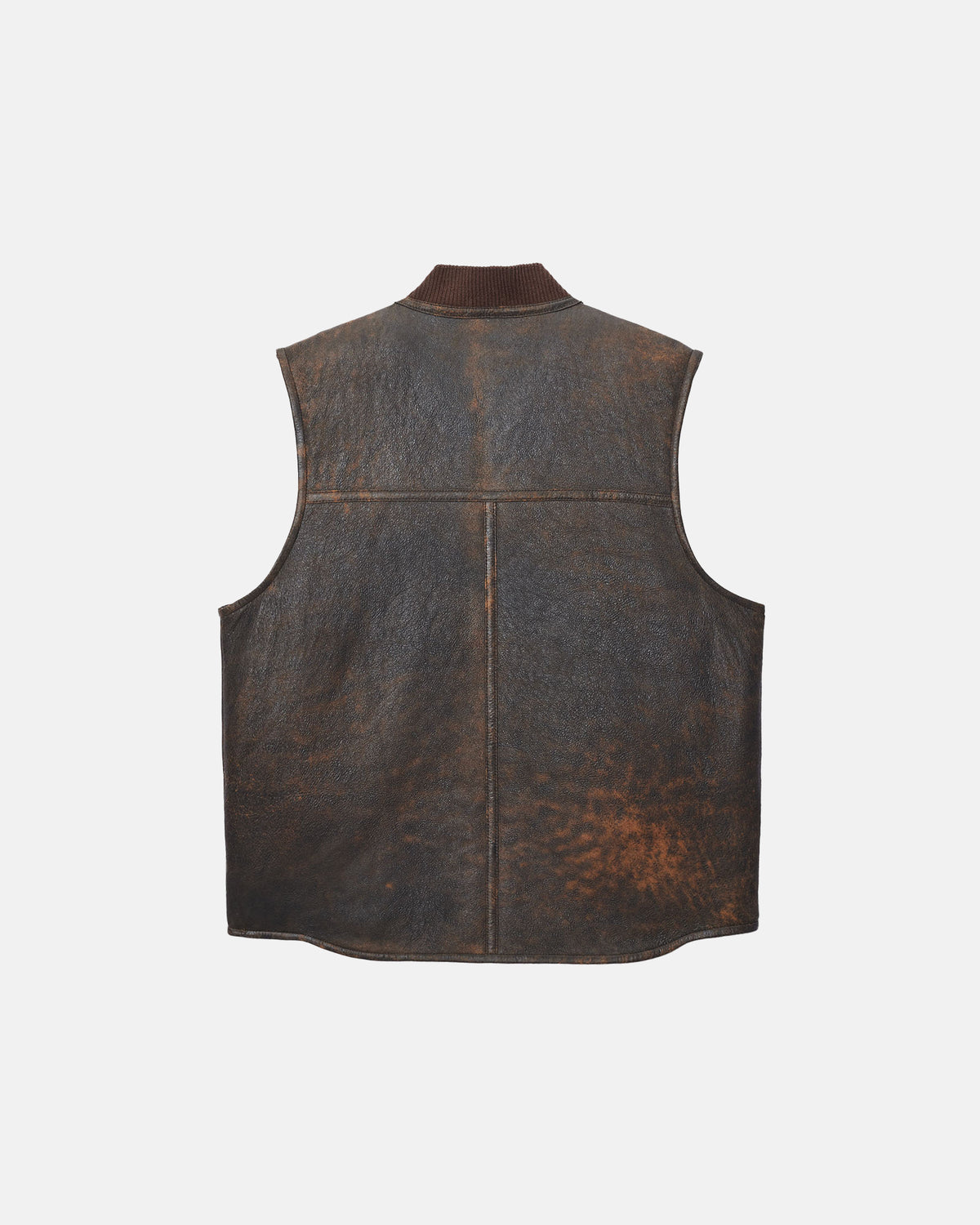Reversible Shearling Workgear Vest - Unisex Jackets 