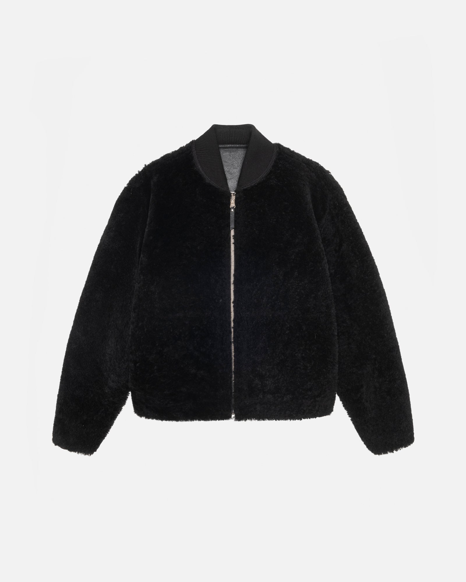 Shearling Reversible Bomber - Unisex Jackets & Outerwear | Stüssy