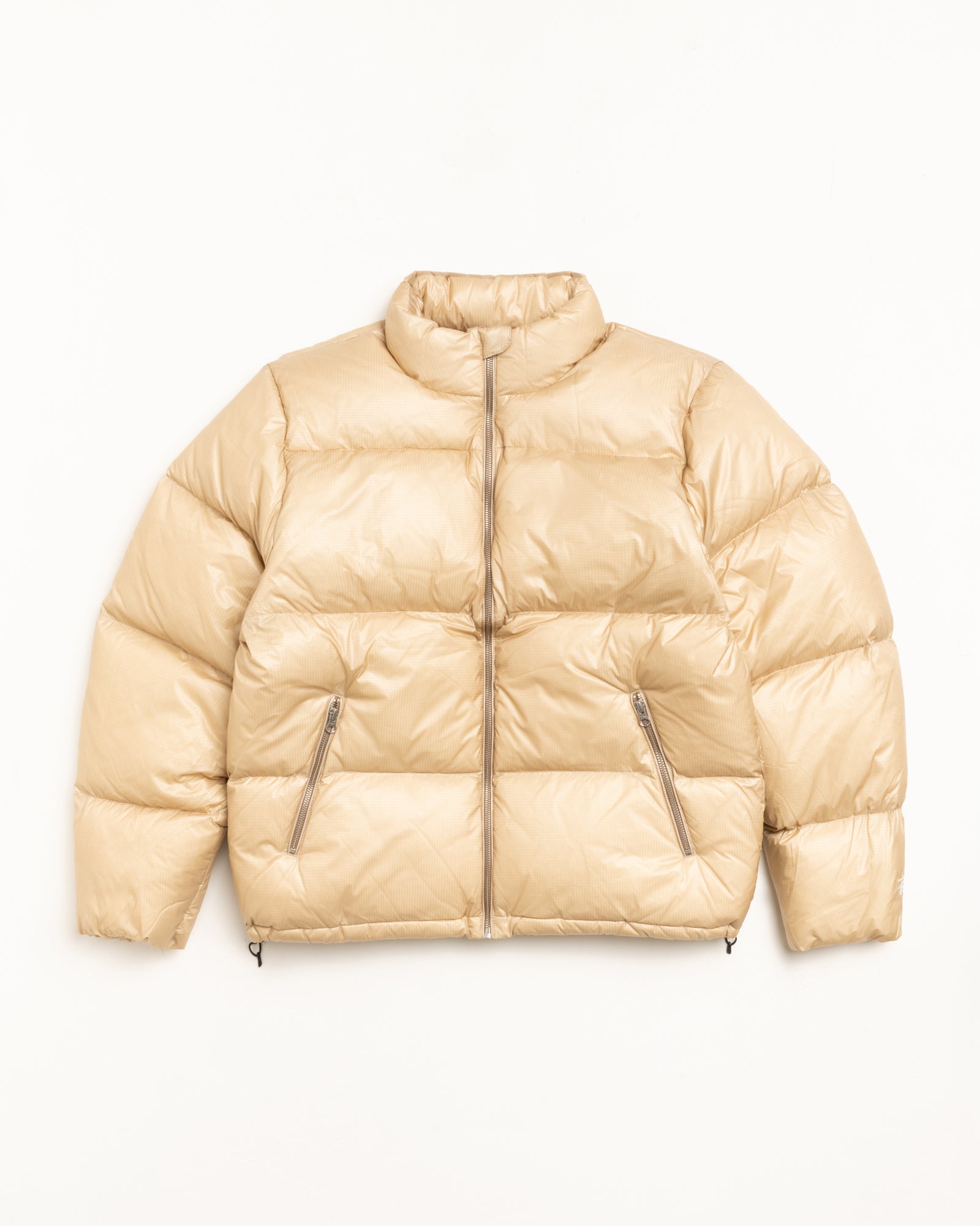 Parachute Ripstop Down Puffer Mens Long Sleeve In Coyote