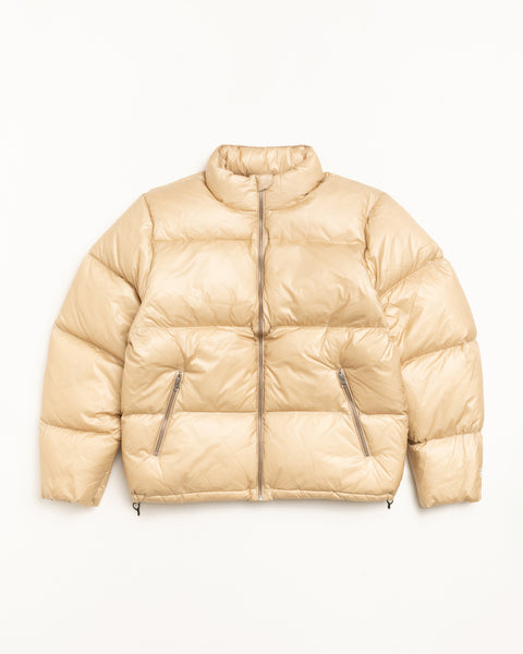 Parachute Ripstop Down Puffer Mens Long Sleeve In Coyote