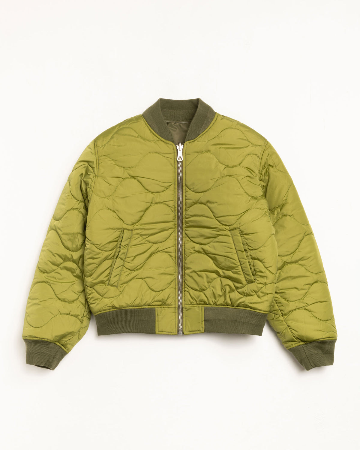 Built Reversible Bomber Jacket – Olive | Outerwear | Stüssy