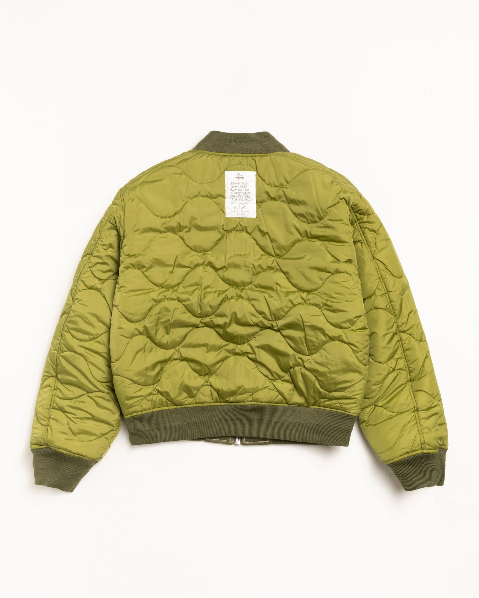 Built Reversible Bomber Jacket – Olive | Outerwear | Stüssy