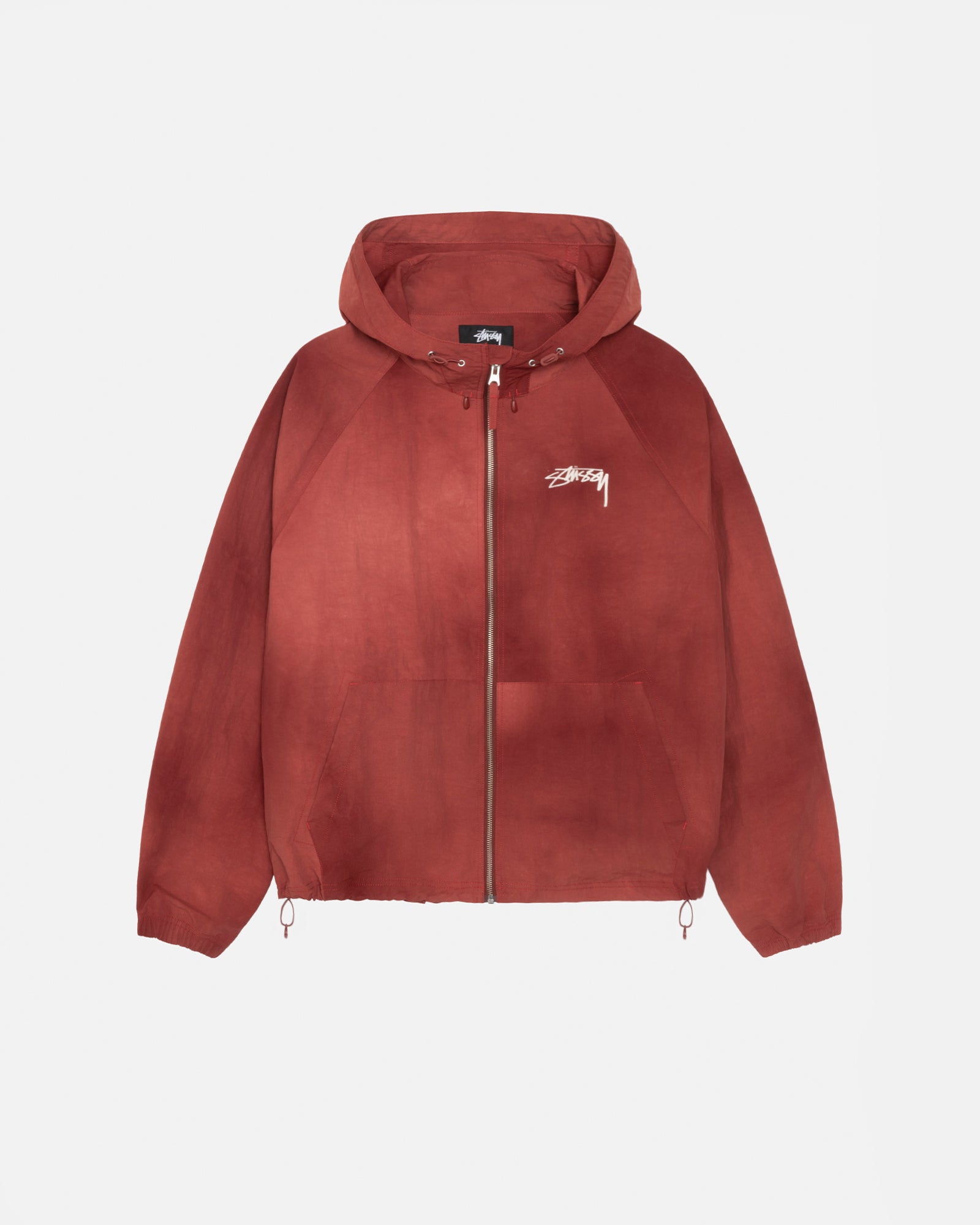 Beach Shell Wave Dye in maroon – Stüssy
