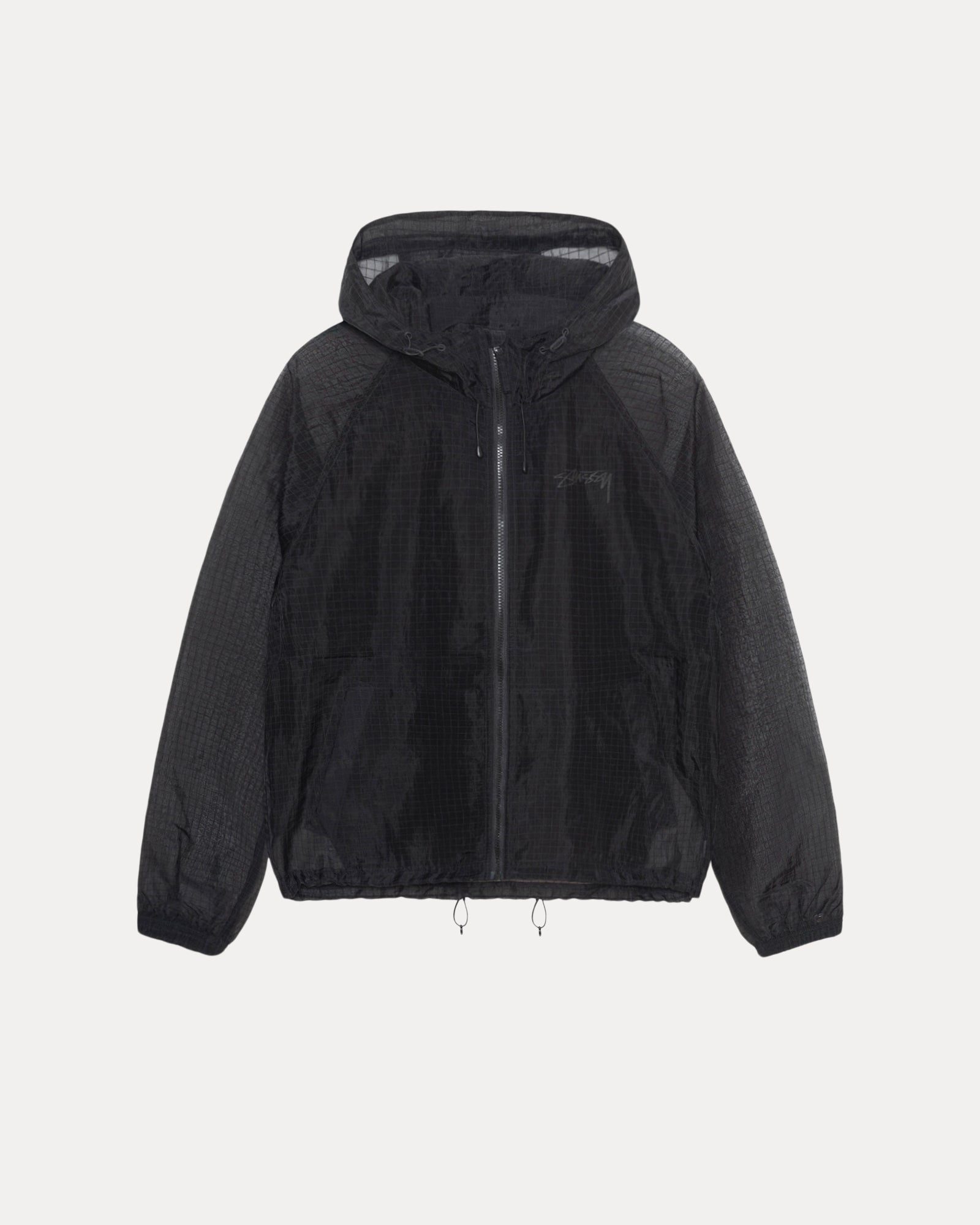 Beach Shell Transparent Ripstop in black – Stüssy