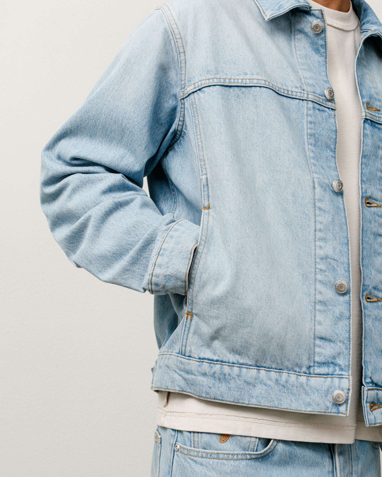 Trucker Jacket Denim – Light Wash | Outerwear | Stüssy