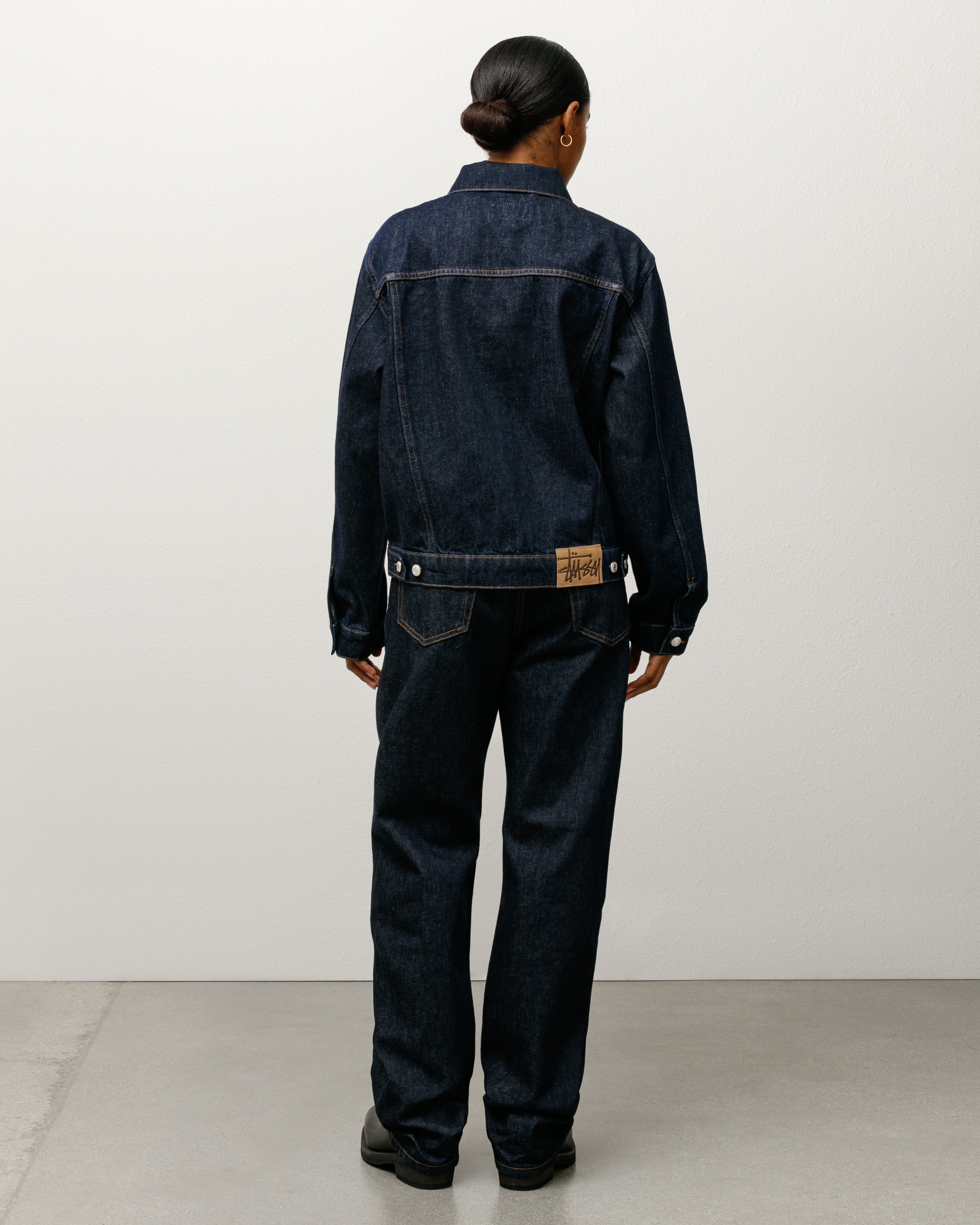 Trucker Jacket Denim – Rinsed Indigo | Outerwear | Stüssy