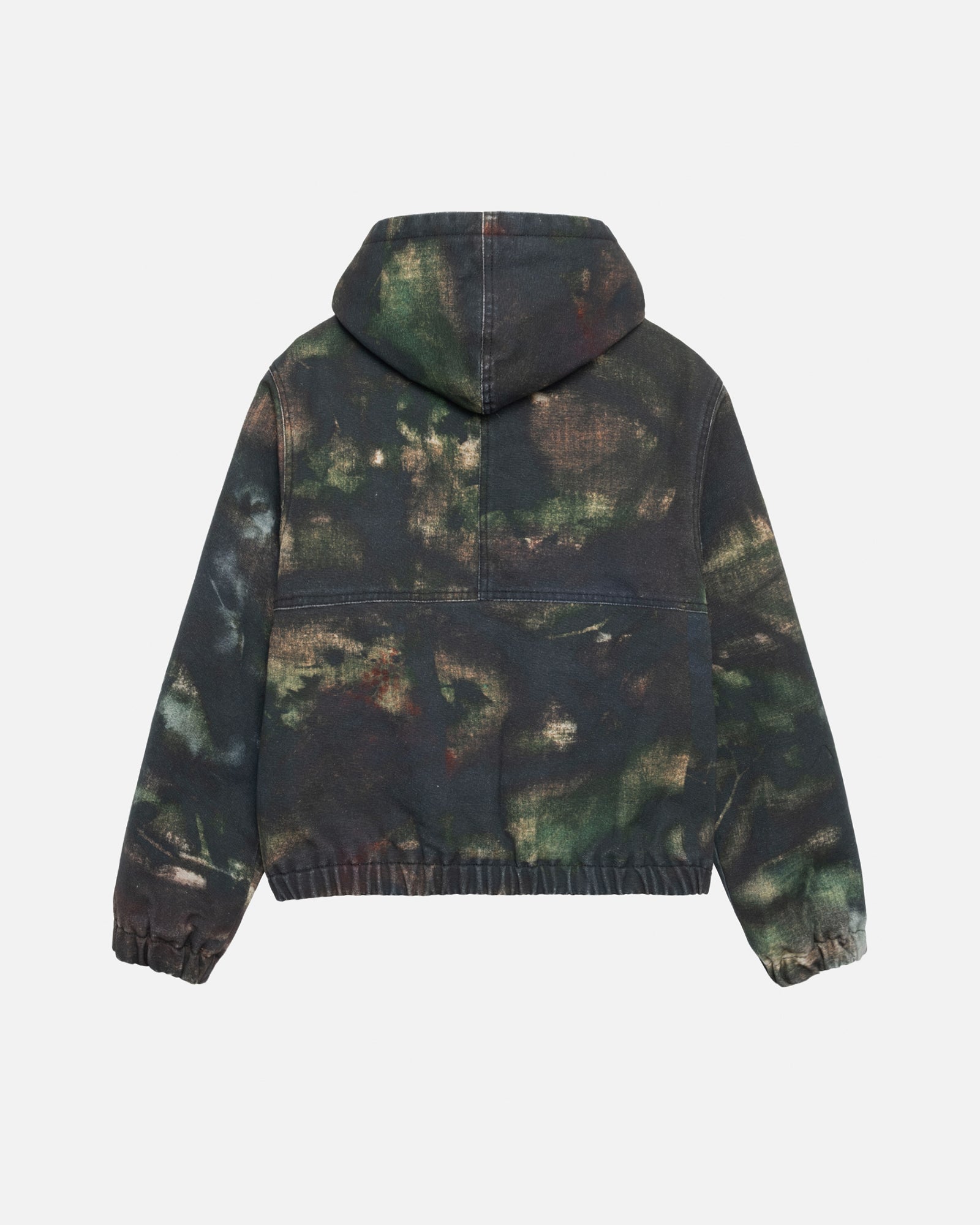 Work Jacket Stenpat Camo in fortine – Stüssy
