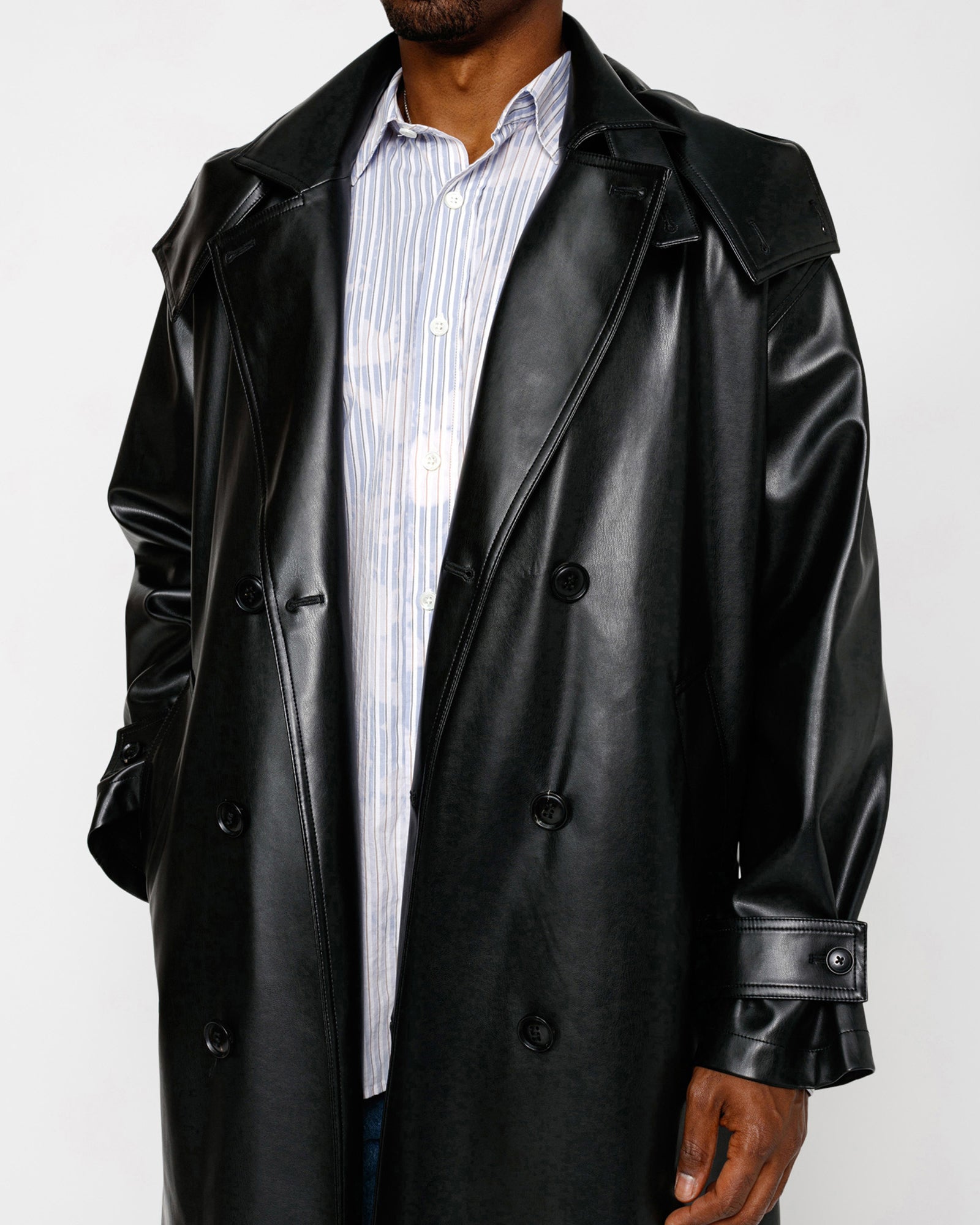 ジャケット・アウター stussy 24AW DOUBLE BREASTED TRENCH stussy 24AW DOUBLE BREASTED TRENCH 【公式通販】