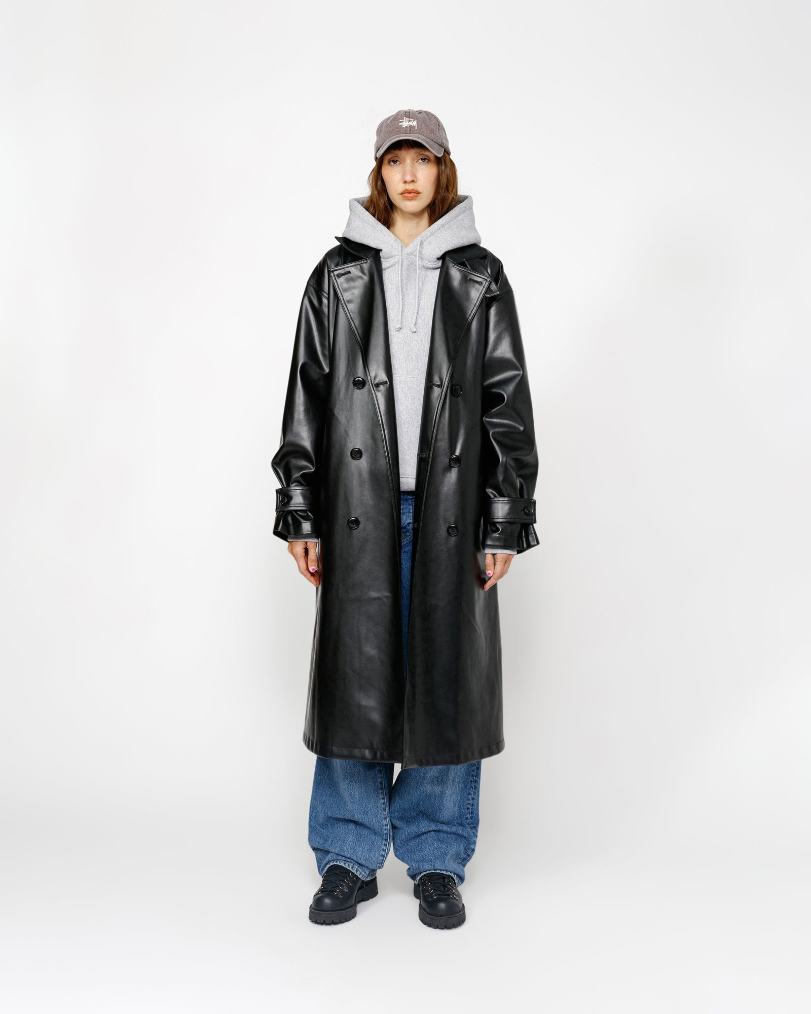 stussy 24AW DOUBLE BREASTED TRENCH ¥ stussy 24AW DOUBLE BREASTED TRENCH 【公式通販】