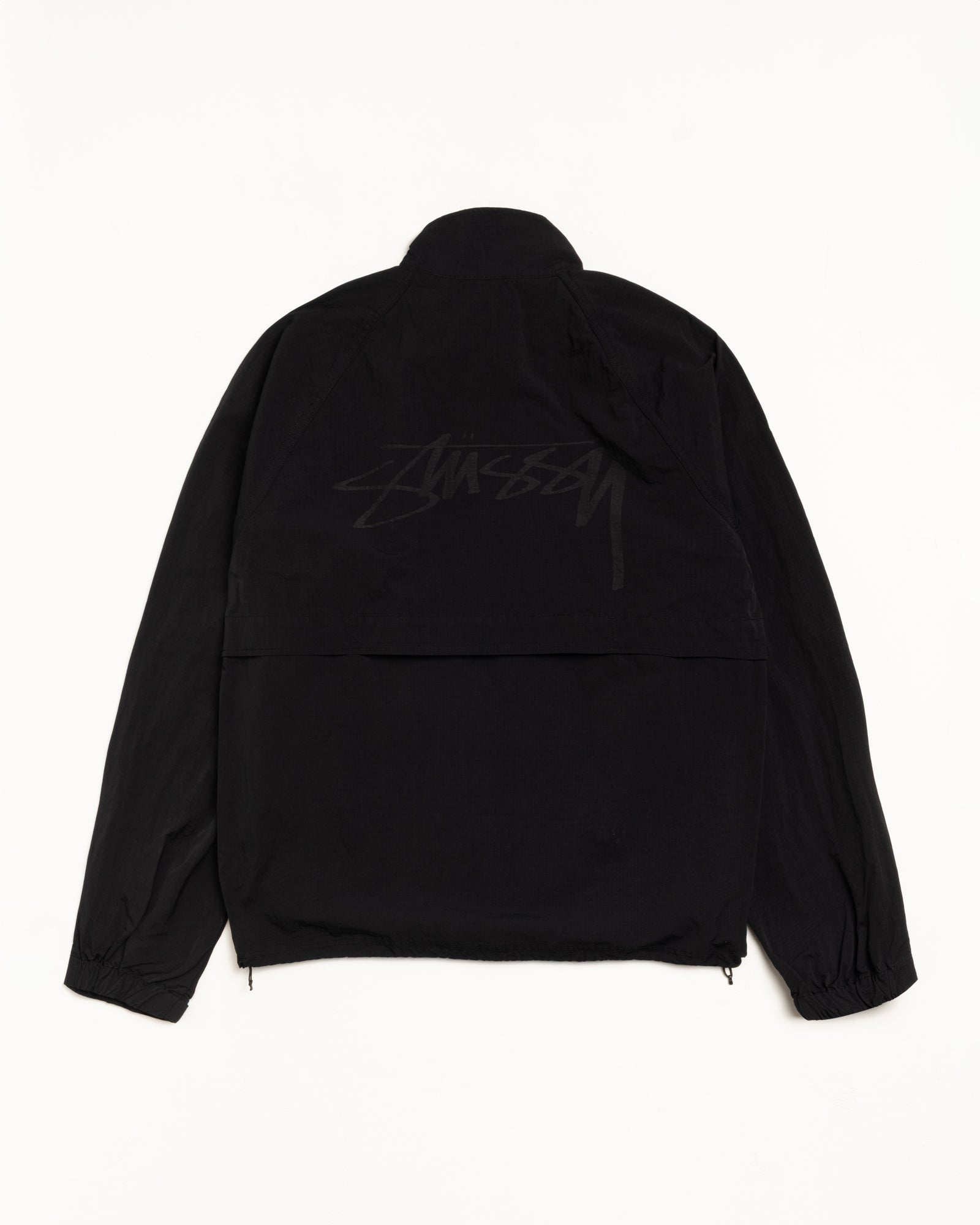 Warm Up Jacket Mens Long Sleeve In Black