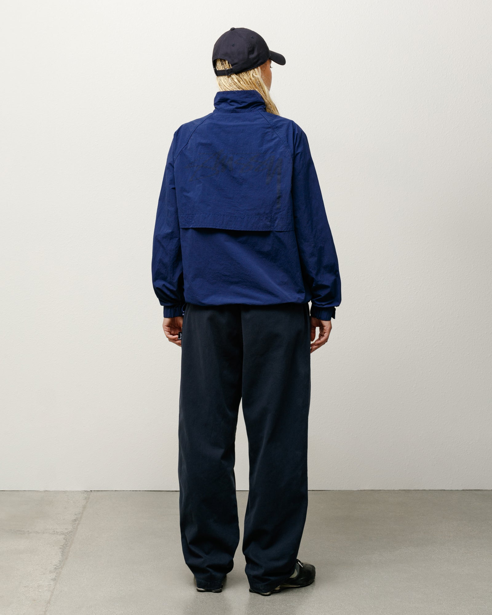 Warm Up Jacket – Navy | Outerwear | Stüssy