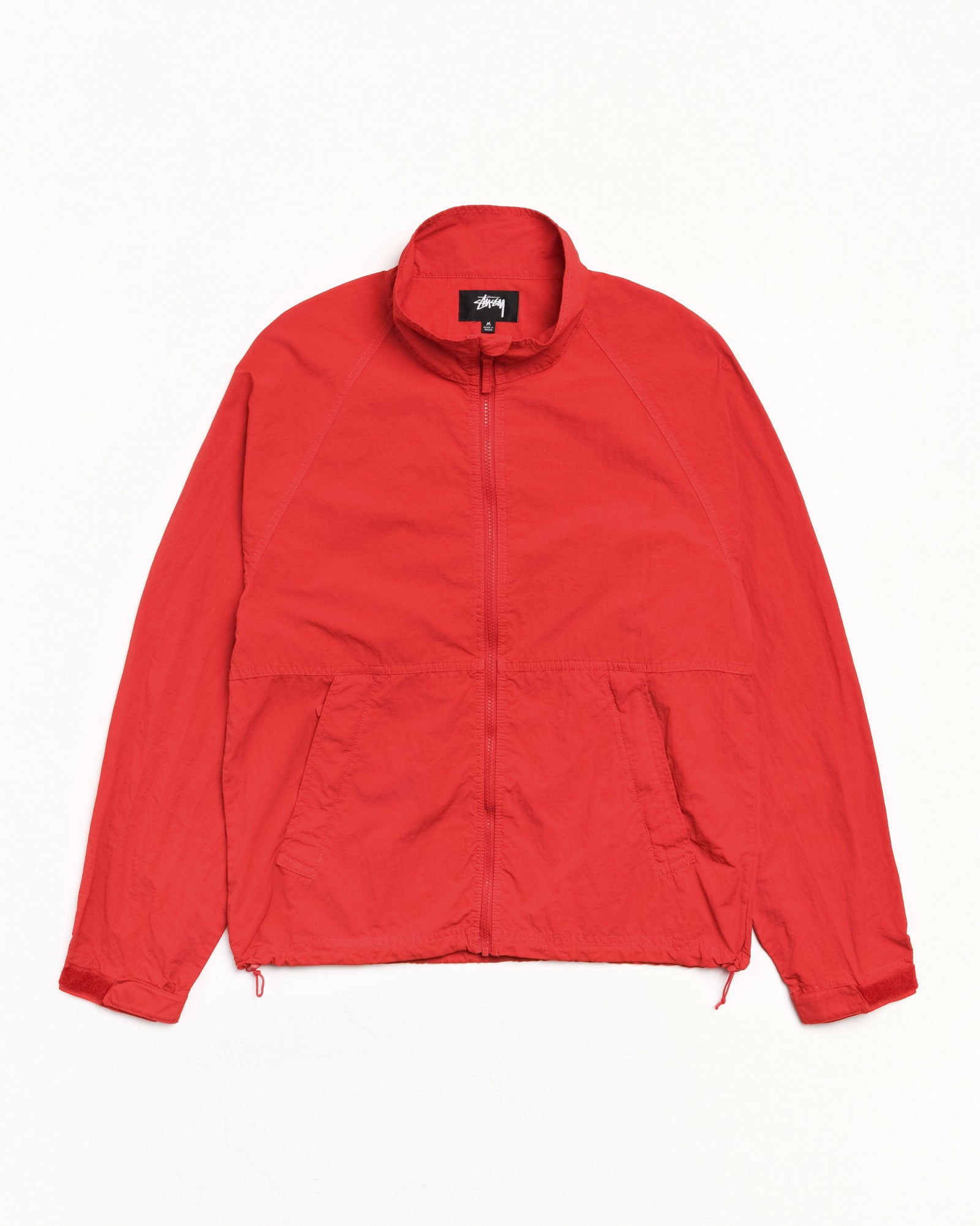 Warm Up Jacket Mens Long Sleeve In Red