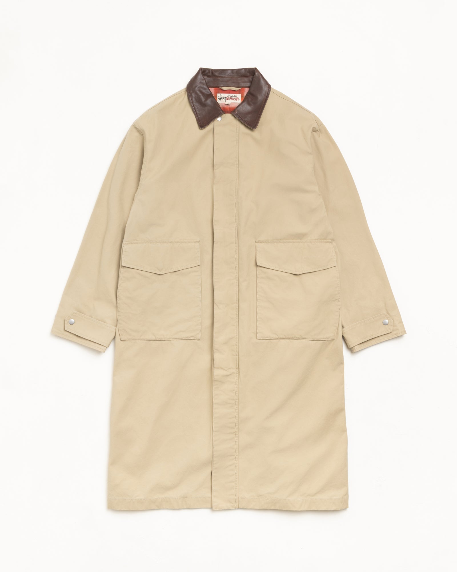 Duster Coat – Khaki | Outerwear | Stüssy