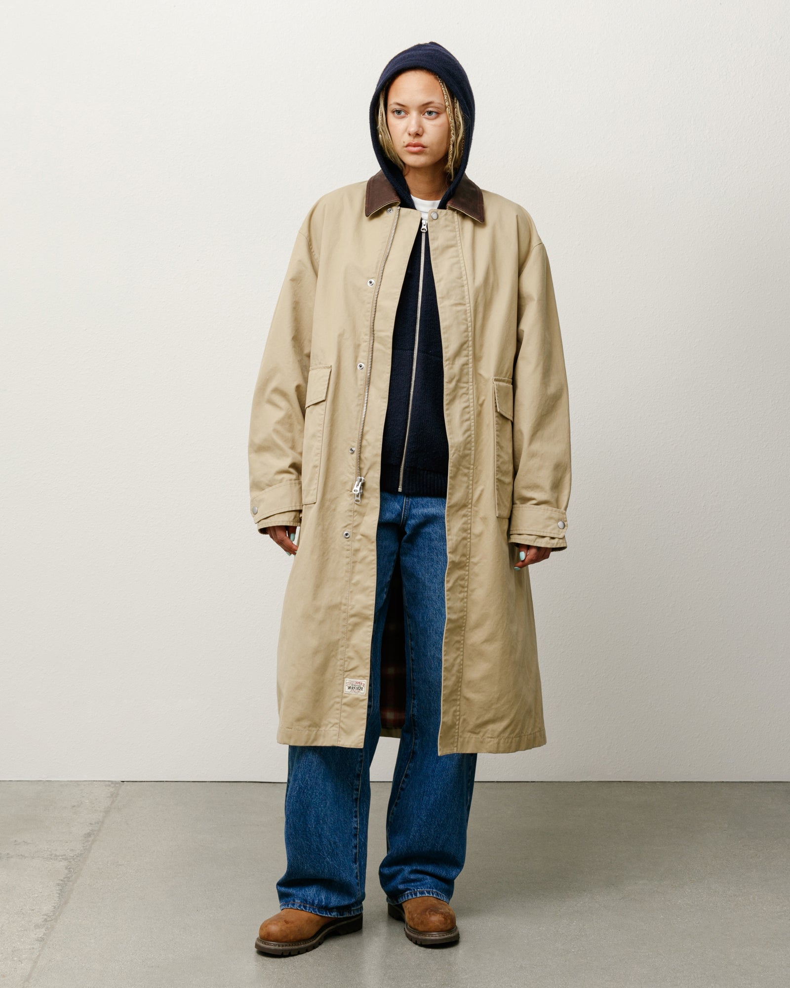 Duster Coat – Khaki | Outerwear | Stüssy