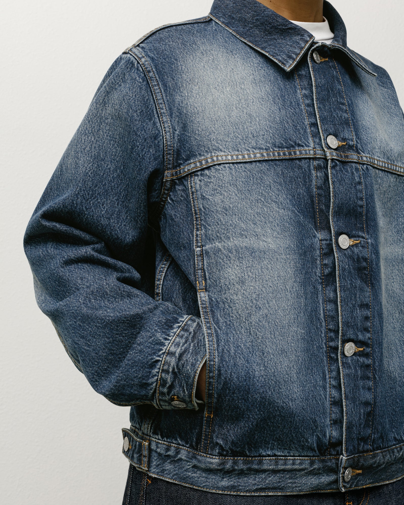 TRUCKER JACKET VINTAGE DENIM