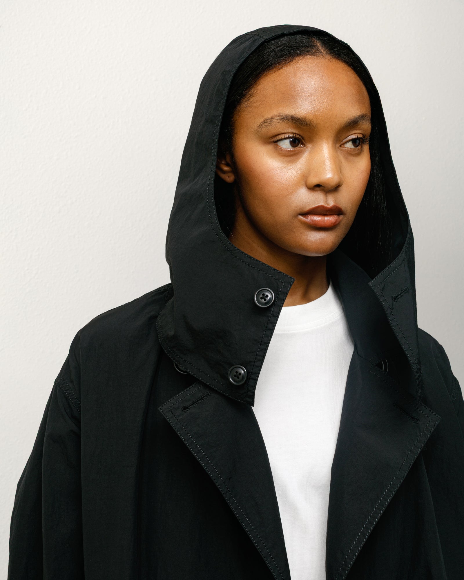 Db Trench Lightweight Mens Long Sleeve In Black