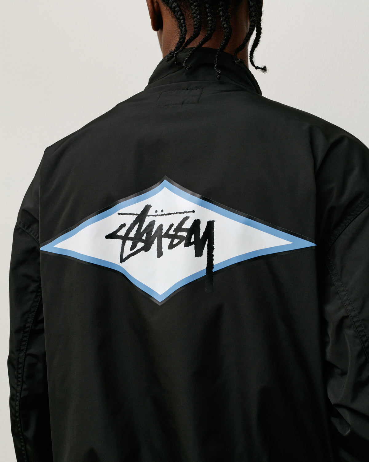 Surf Team Harrington Jacket in black – Stüssy