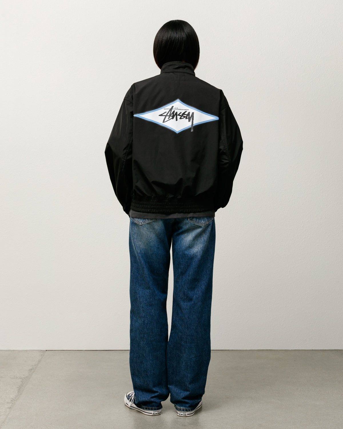 Surf Team Harrington Jacket in black – Stüssy