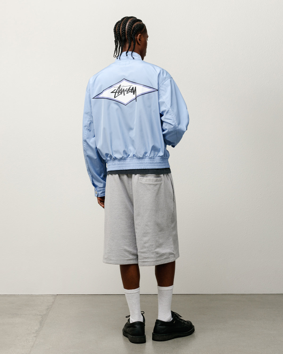 Surf Team Harrington Jacket in light blue – Stüssy
