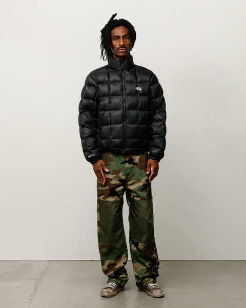 Midweight Puffer Mens Long Sleeve In Black