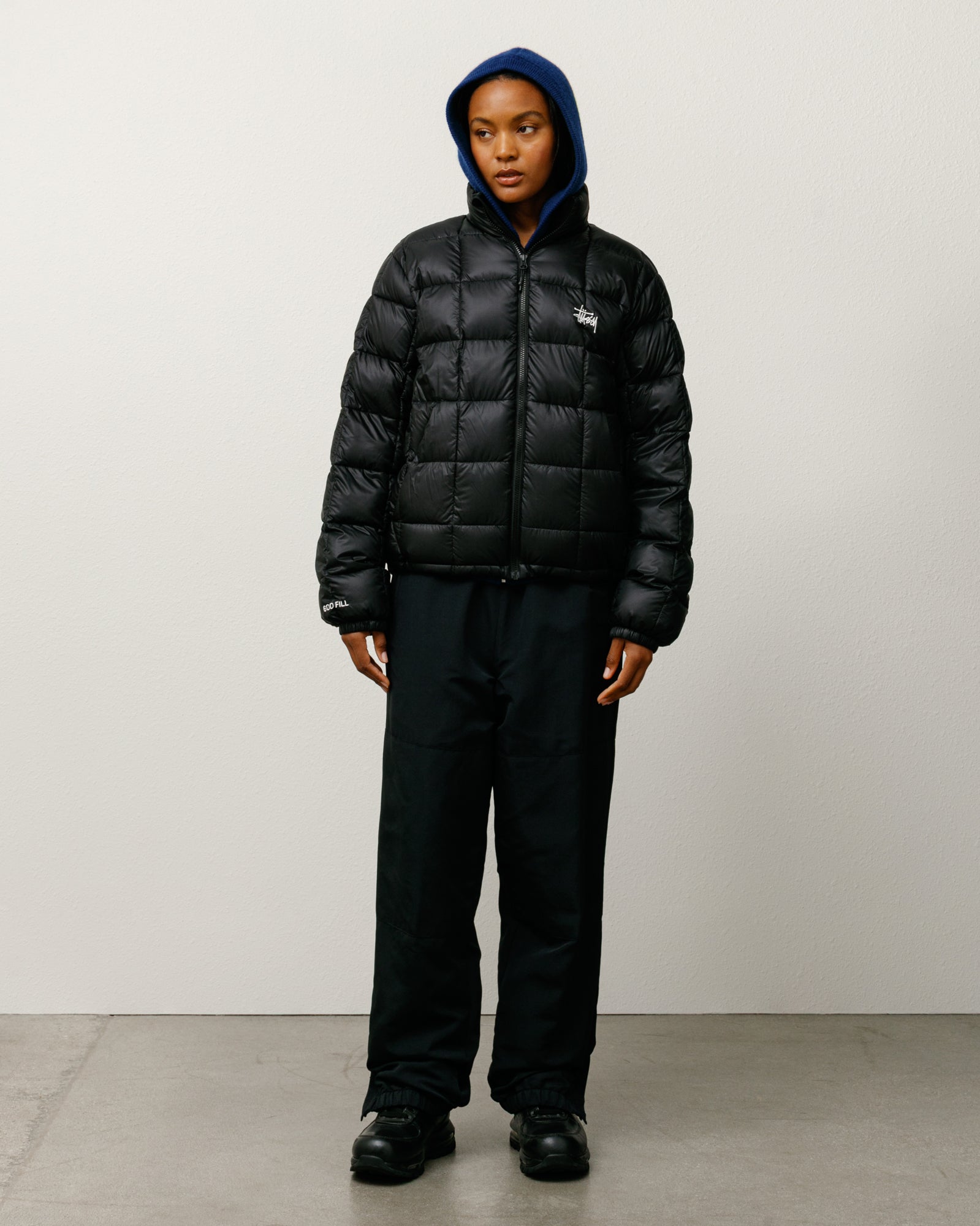 ジャケット・アウター STUSSY MIDWEIGHT PUFFER  S Midweight Puffer – Black | Outerwear | Stüssy