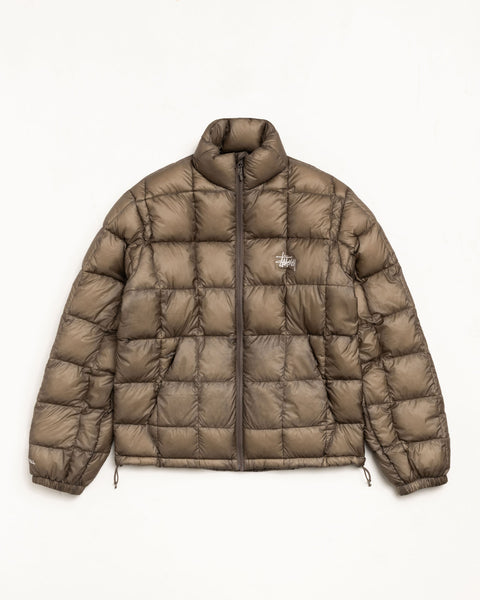 Midweight Puffer Mens Long Sleeve In Taupe
