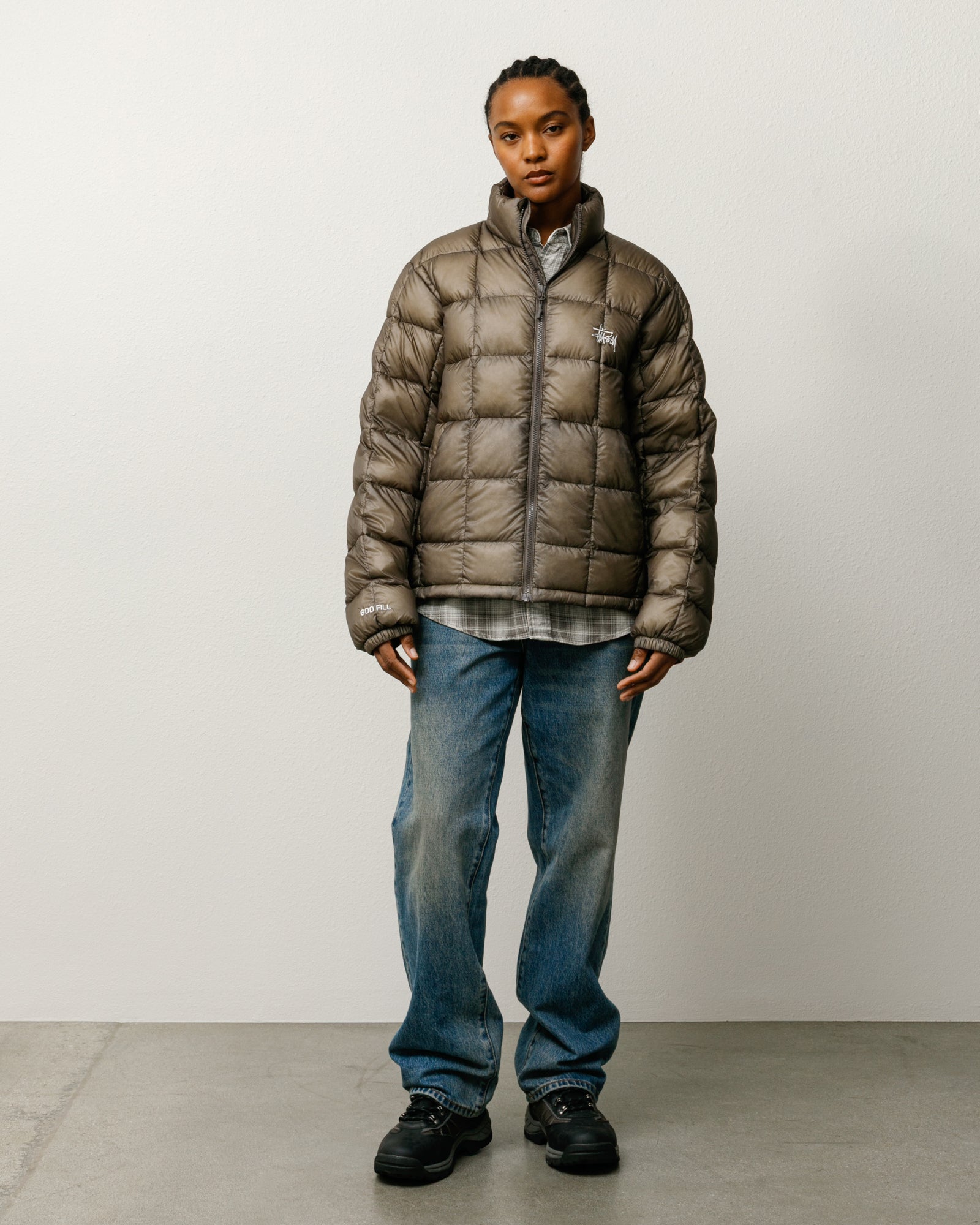 Midweight Puffer – Taupe | Outerwear | Stüssy