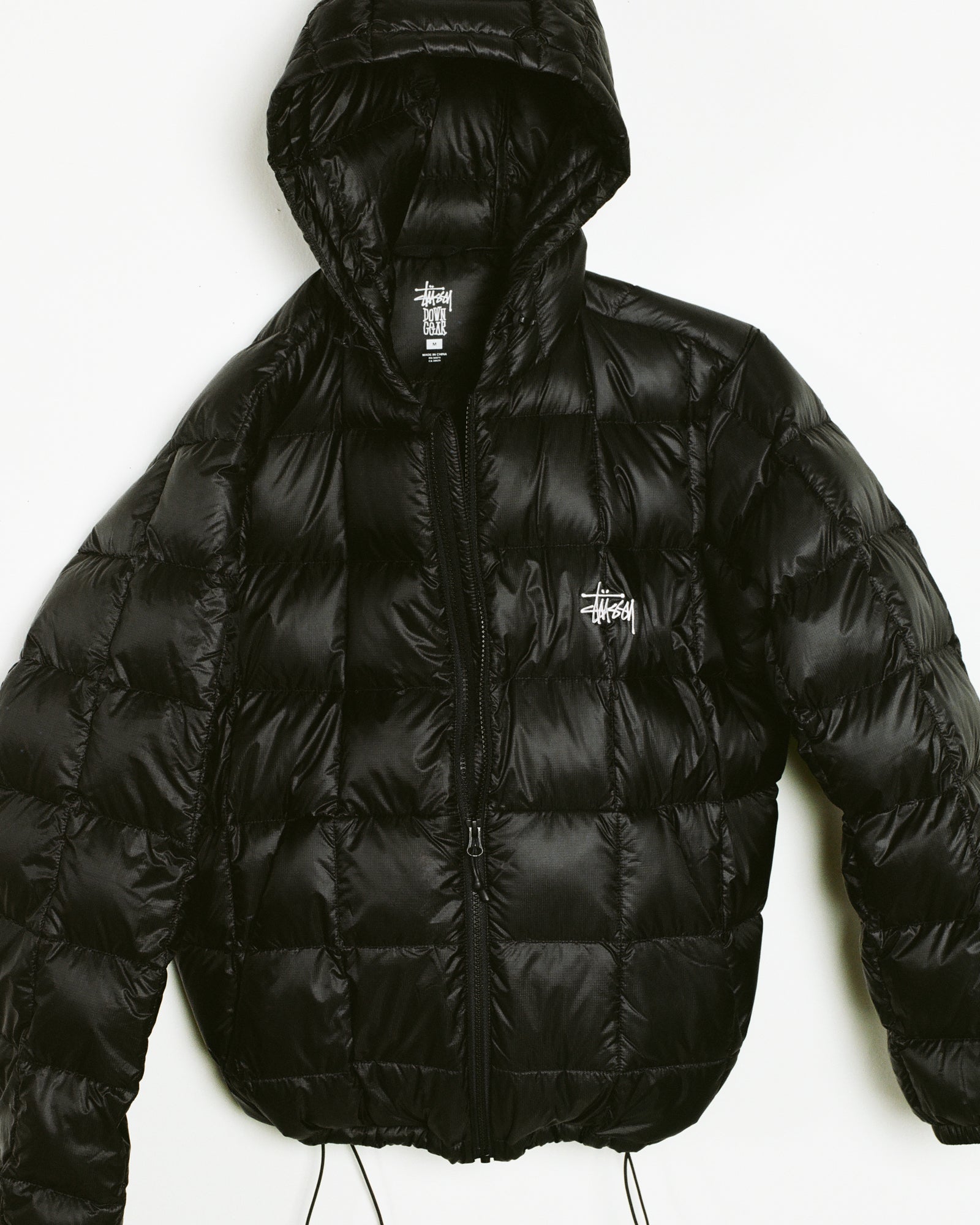 Midweight Hooded Puffer - Black | Outerwear | Stüssy